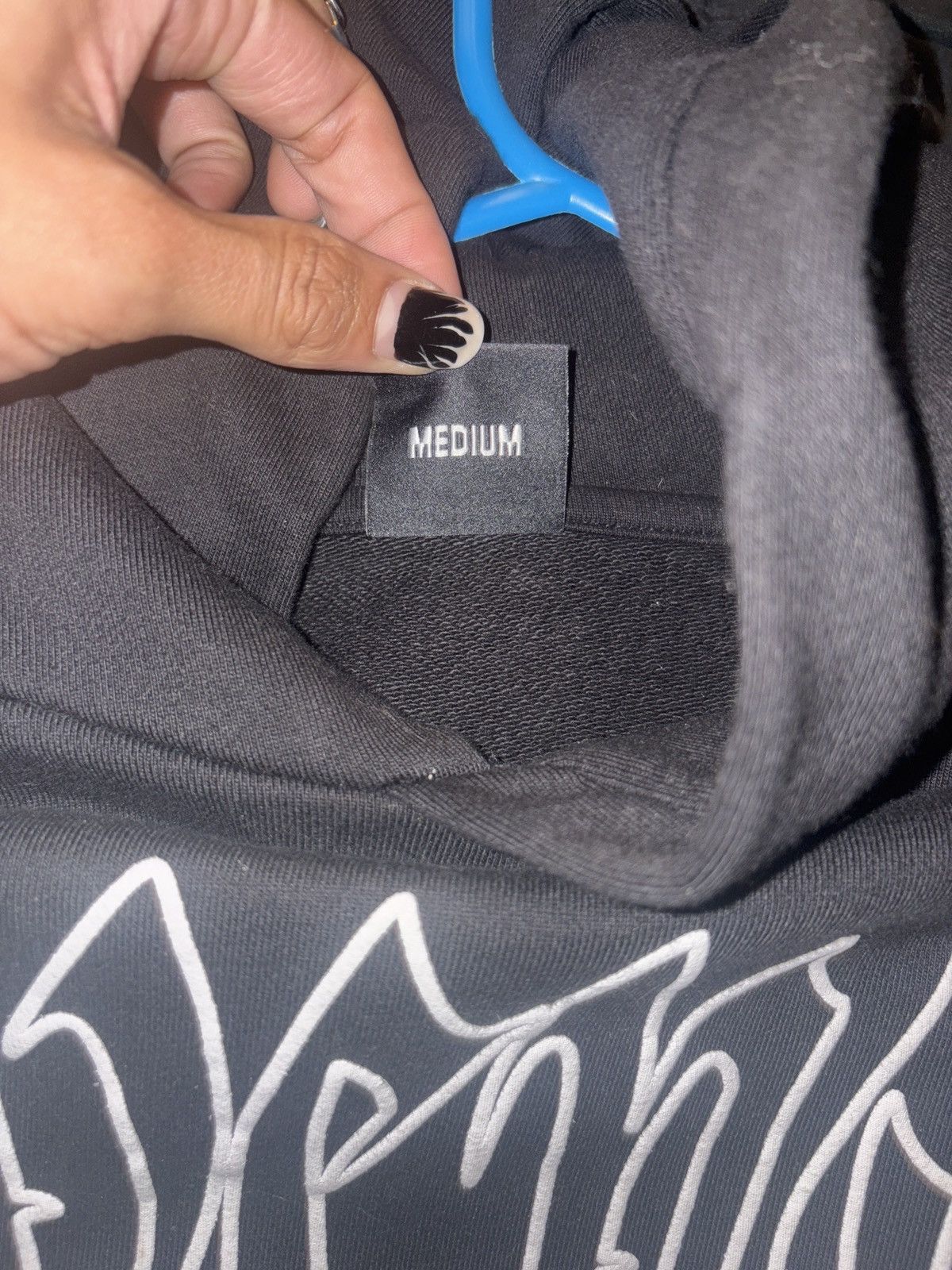 Revenge Black/white outline kill hoodie Size US M / EU 48-50 / 2 - 3 Thumbnail