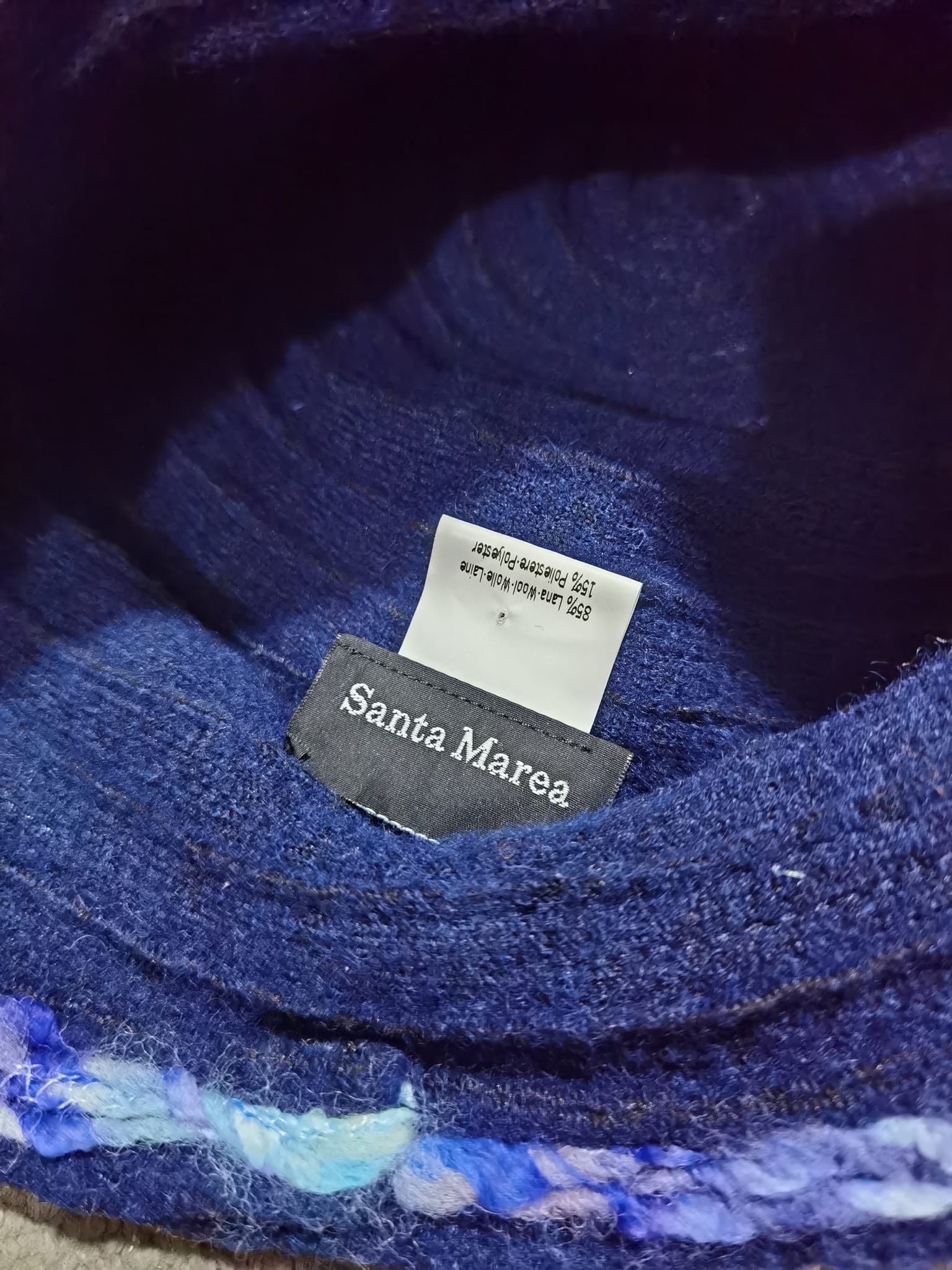 Other Santa Marea Italy blue bucket hat 56 cm Size ONE SIZE - 8 Thumbnail