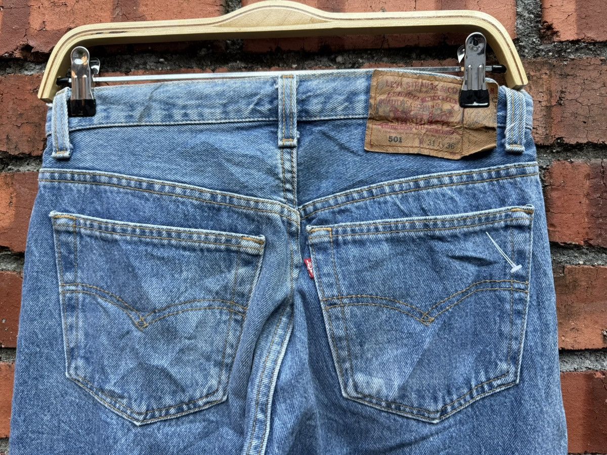 Levi's Vintage Clothing W30x32.5 Vintage levi’s 501 faded 90s made in USA Size US 30 / EU 46 - 3 Thumbnail