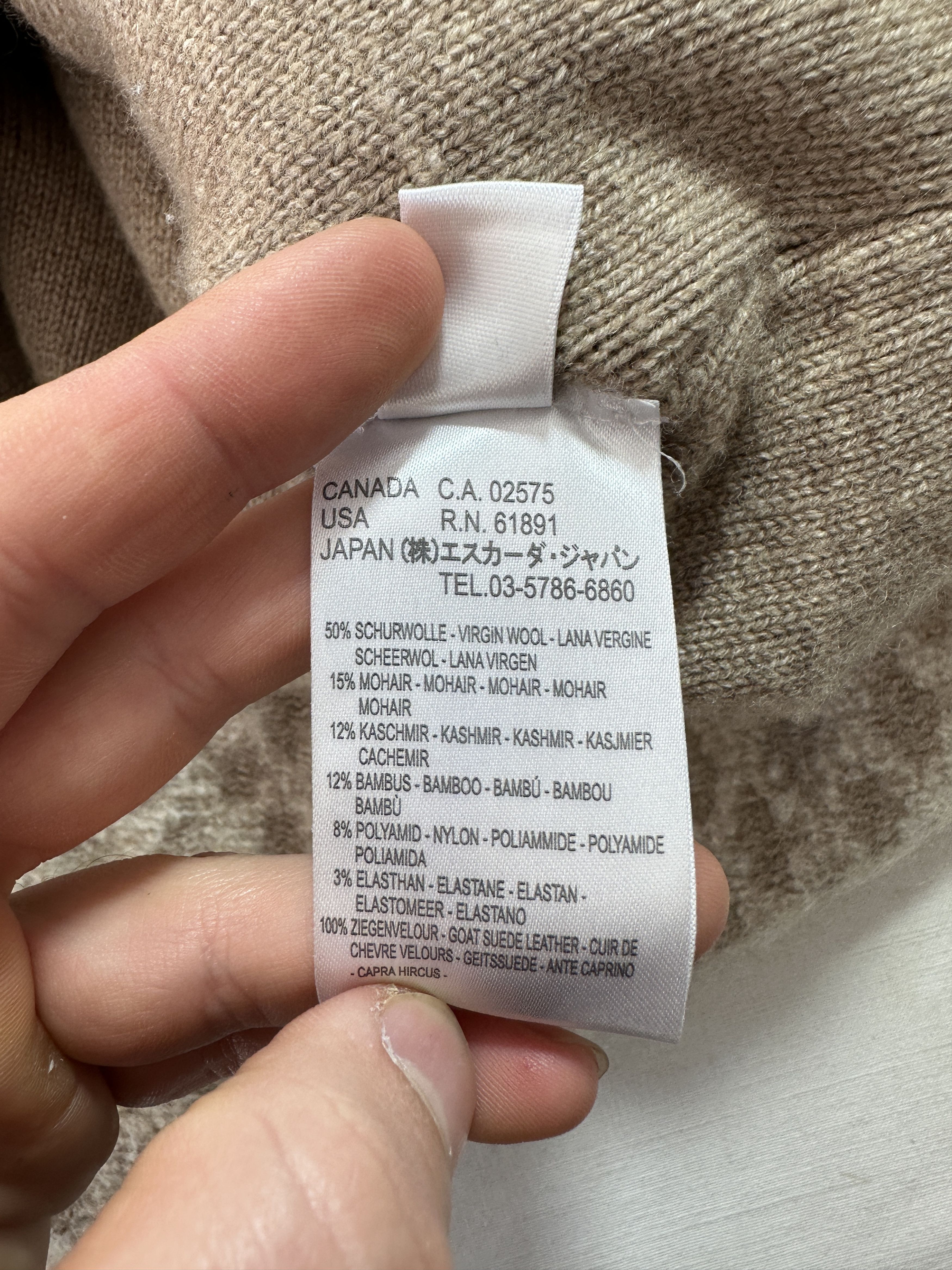 Escada Rare ESCADA Size 44 Wool Mohair Cashmere Cardigan Jacket Size M / US 6-8 / IT 42-44 - 14 Thumbnail