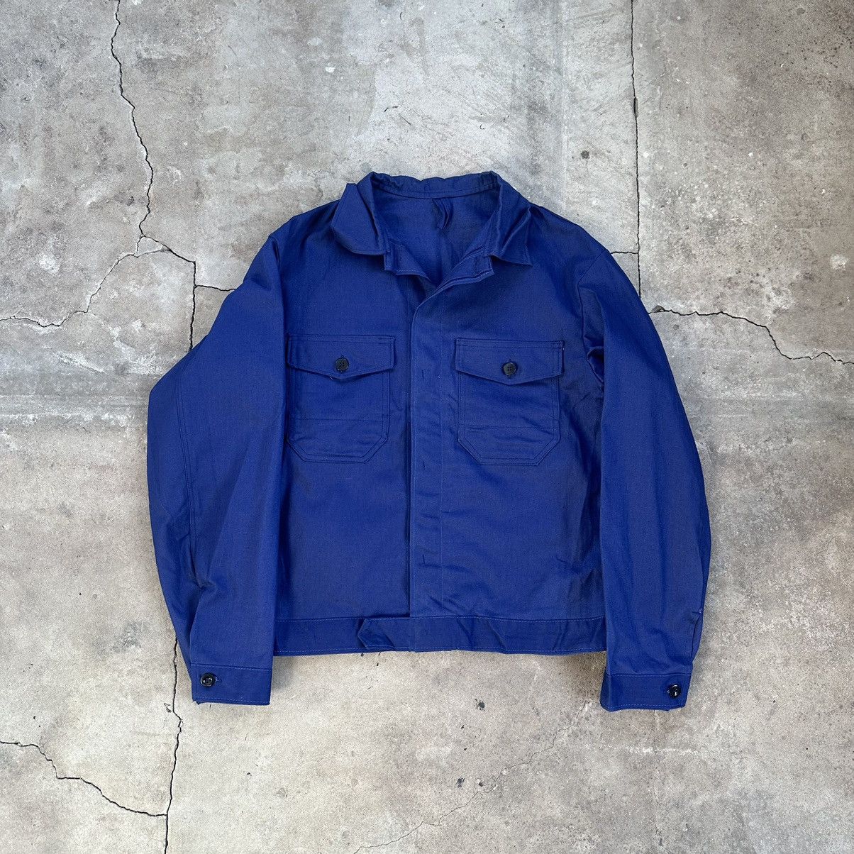 Vintage French work chore jacket