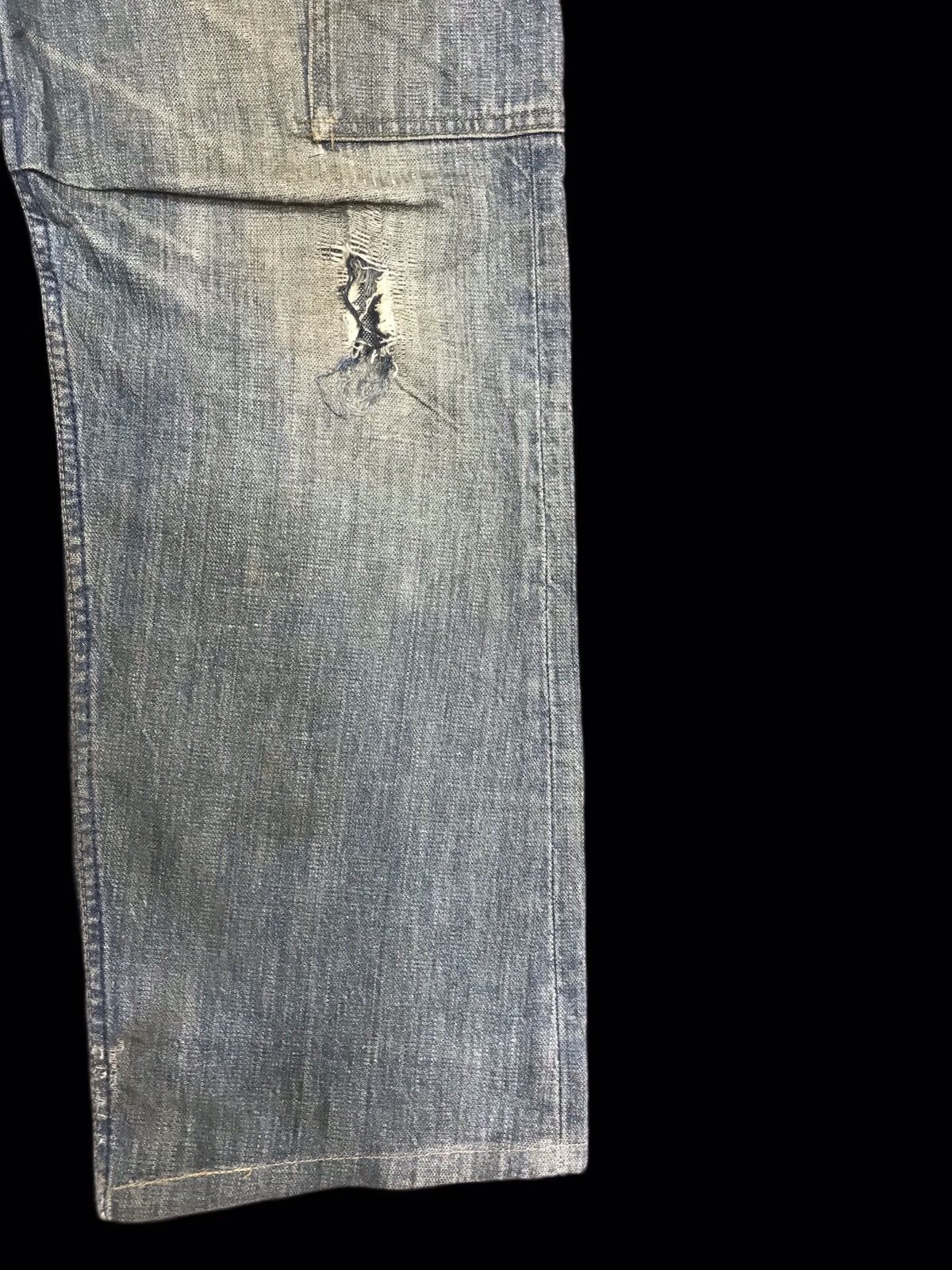 Levi's 💥ARCHIVAL💥Rare Levis 708 Distressed Dirty Cargo Denim F121 Size US 36 / EU 52 - 4 Thumbnail