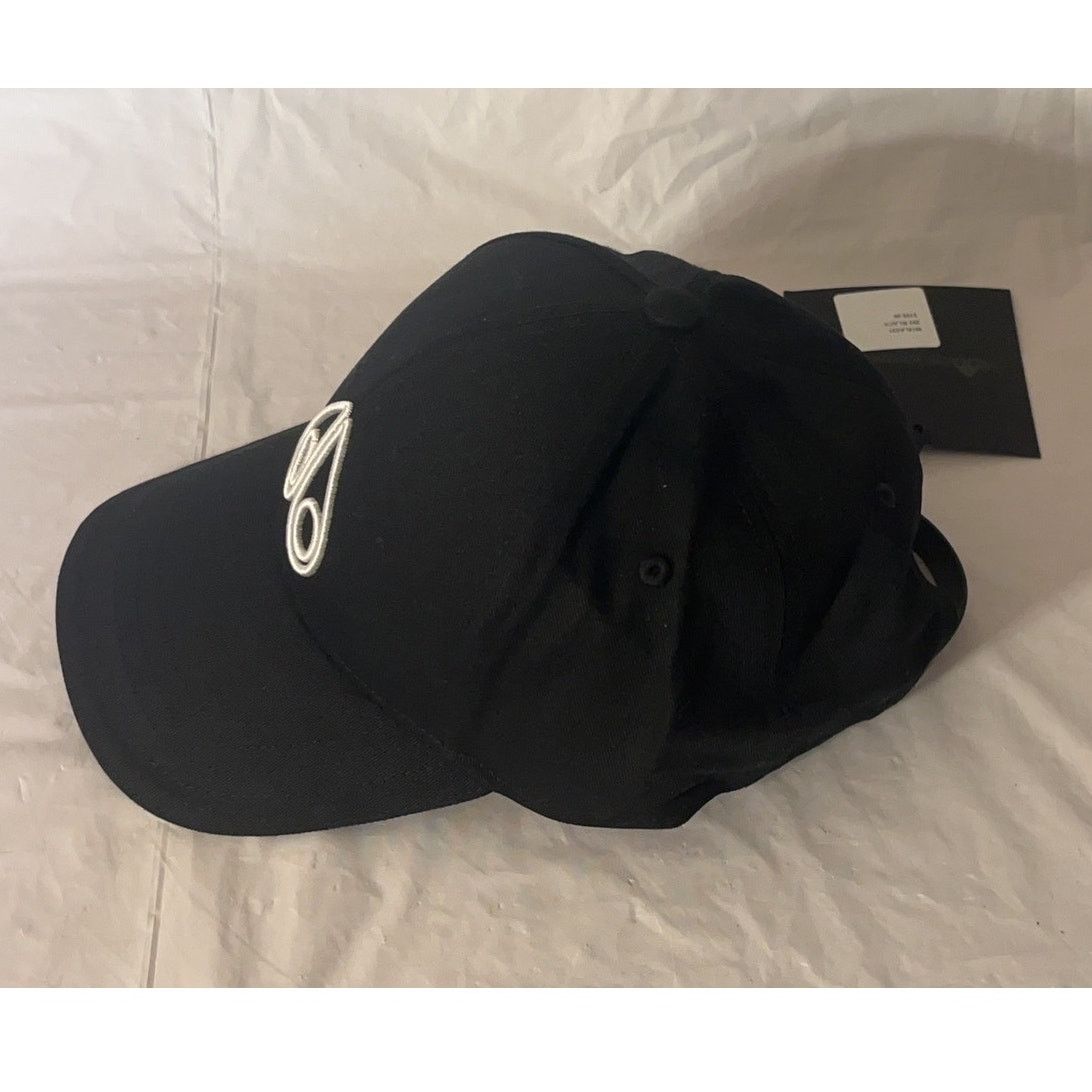 Moose Knuckles Moose Knuckles Hollow Logo Cap BLACK / 100% Cotton - OS NWT Size ONE SIZE - 4 Thumbnail