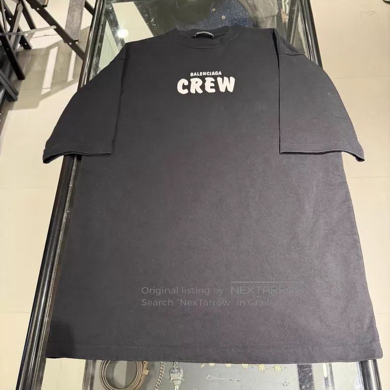 Balenciaga Balenciaga Crew Short Sleeve Size US S / EU 44-46 / 1 - 1 Thumbnail