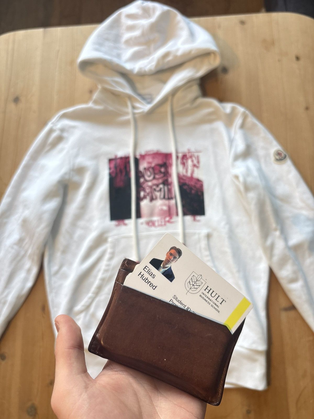 Moncler Moncler Maglia Girocollo Hoodie Size US S / EU 44-46 / 1 - 15 Thumbnail
