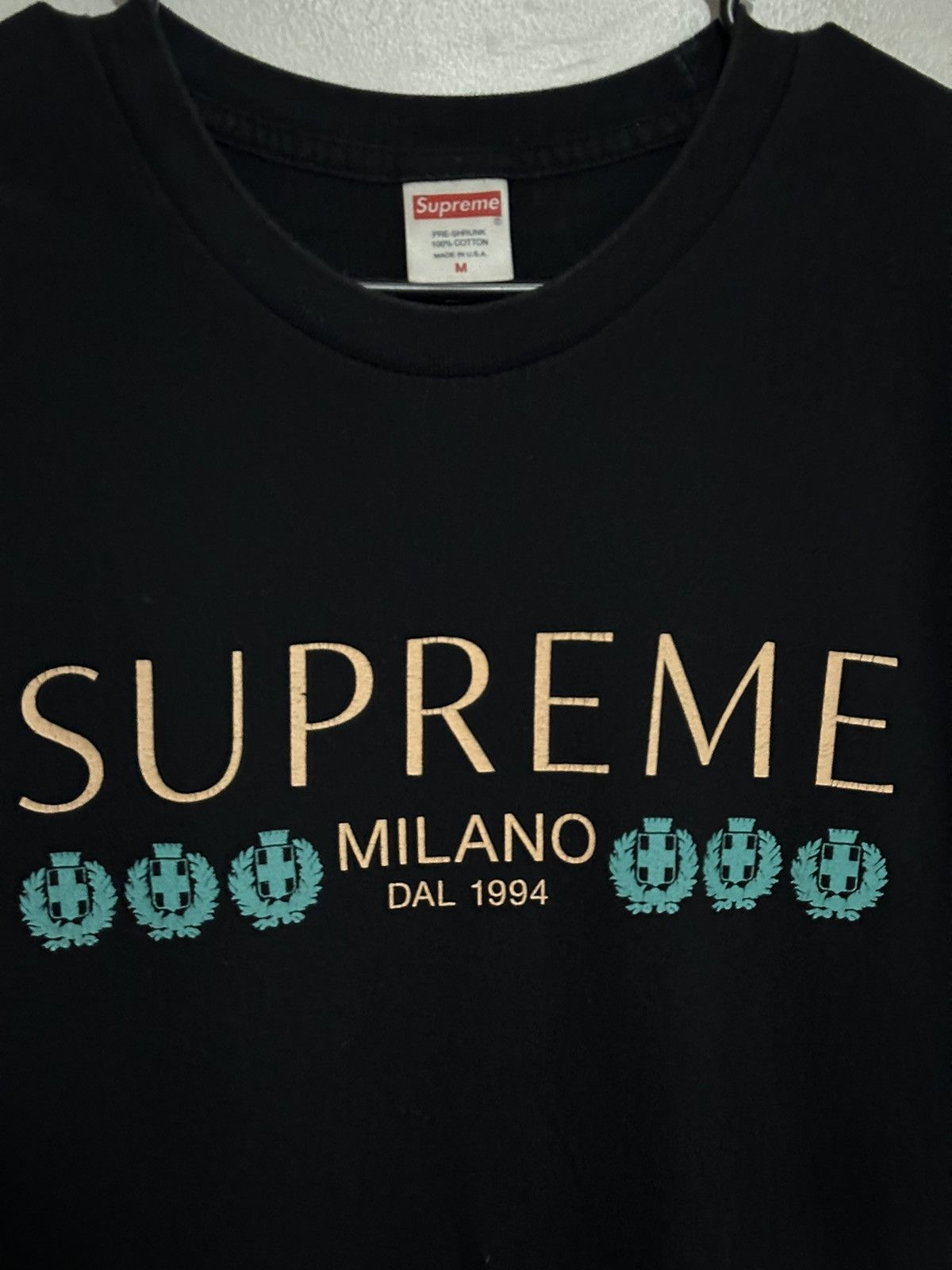 Supreme Supreme Milano Tee Size US M / EU 48-50 / 2 - 2 Thumbnail