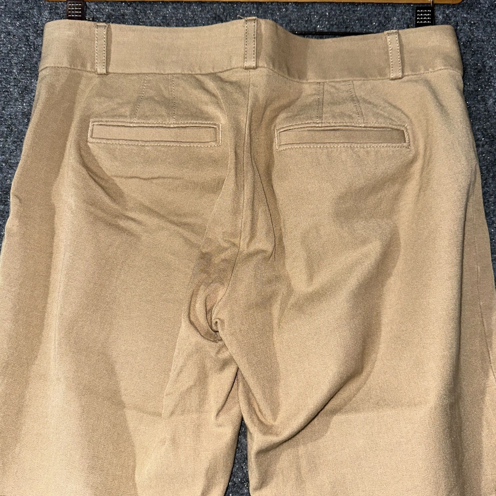 Banana Republic Banana Republic Sloan Pants Womens 2 Tan Cotton Stretch Pockets Zip Fly Vintage No Size 26" / US 2 / IT 38 - 8 Thumbnail