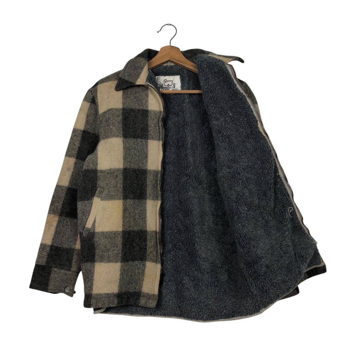 Woolrich Woolen Mills 📌Vintage Bomber Jacket Woolrich Tartan Design Blanket Size US S / EU 44-46 / 1 - 12 Thumbnail