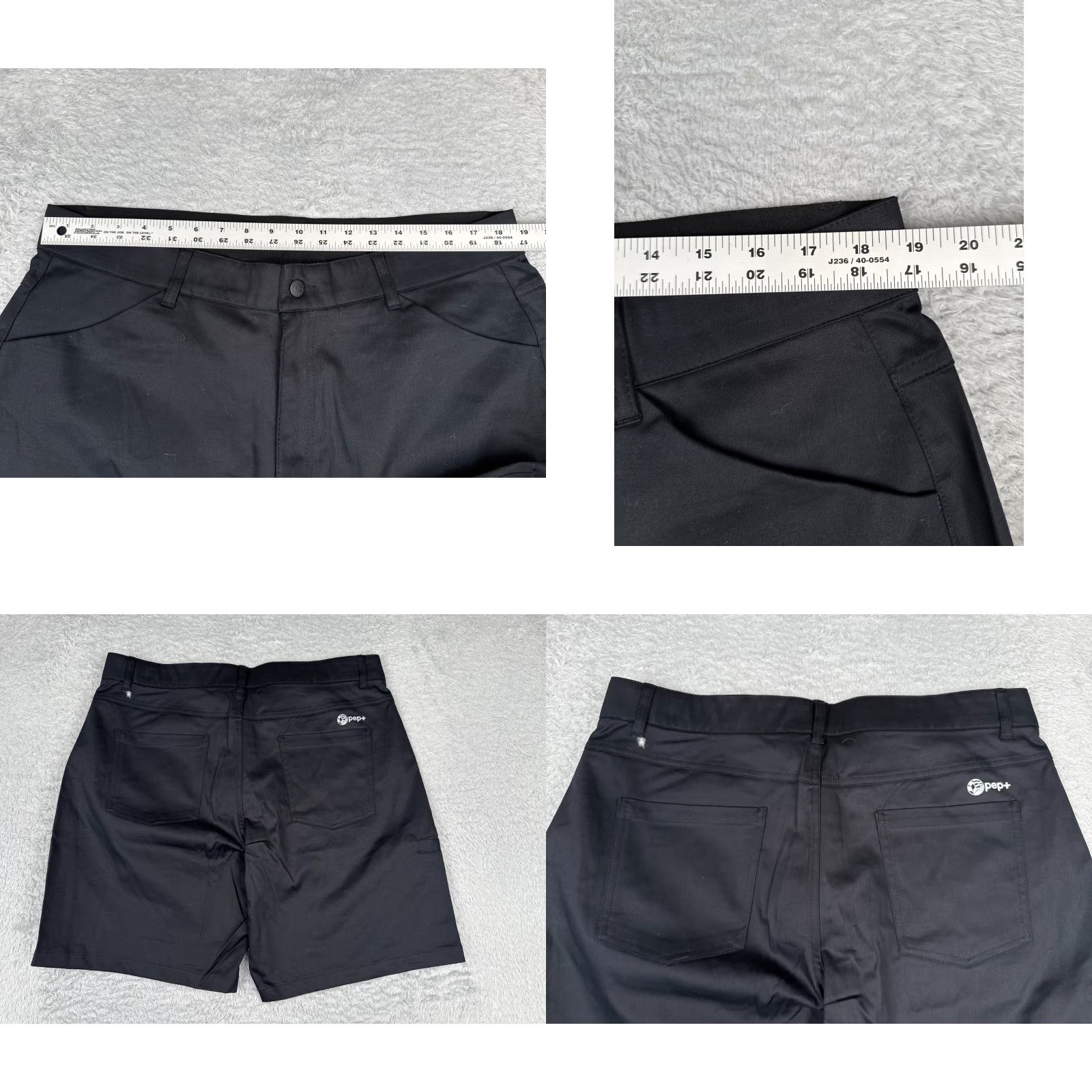 Vintage Pepsi Workwear Shorts Adult 38 Men Black Cotton Pockets PM-SHORT Size US 38 / EU 54 - 9 Thumbnail