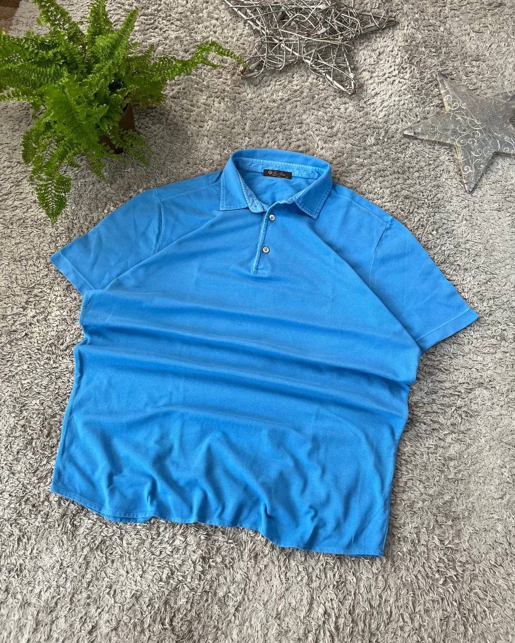 Loro Piana Loro Piana Polo T-Shirt Streetwear Luxury Rare Rich Size US XL / EU 56 / 4 - 1 Thumbnail