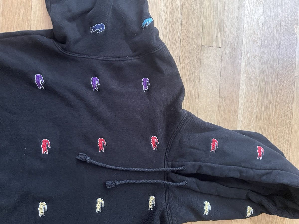 Lacoste × Market Rare Lacoste x Chinatown Market Rainbow Logo Hoodie Size US S / EU 44-46 / 1 - 2 Thumbnail