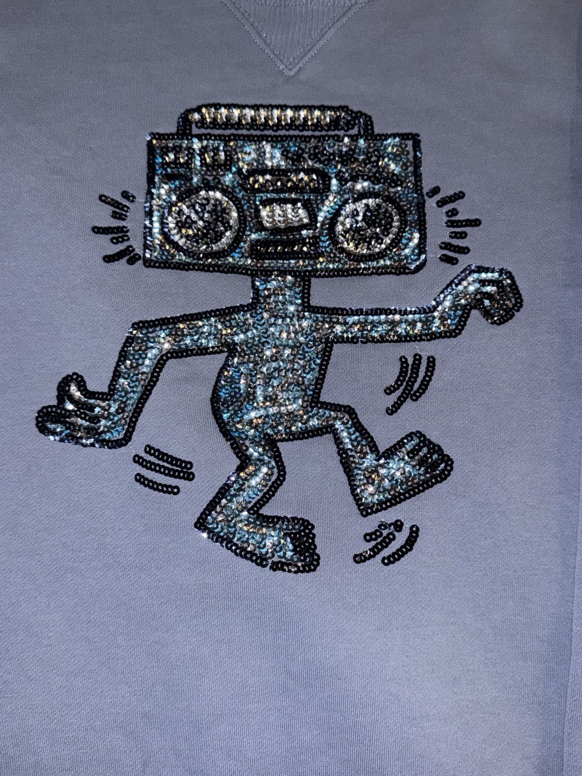 Coach × Keith Haring Coach x Keith Haring Boombox Monster Embellished Sweatshirt Size L / US 10 / IT 46 - 4 Thumbnail