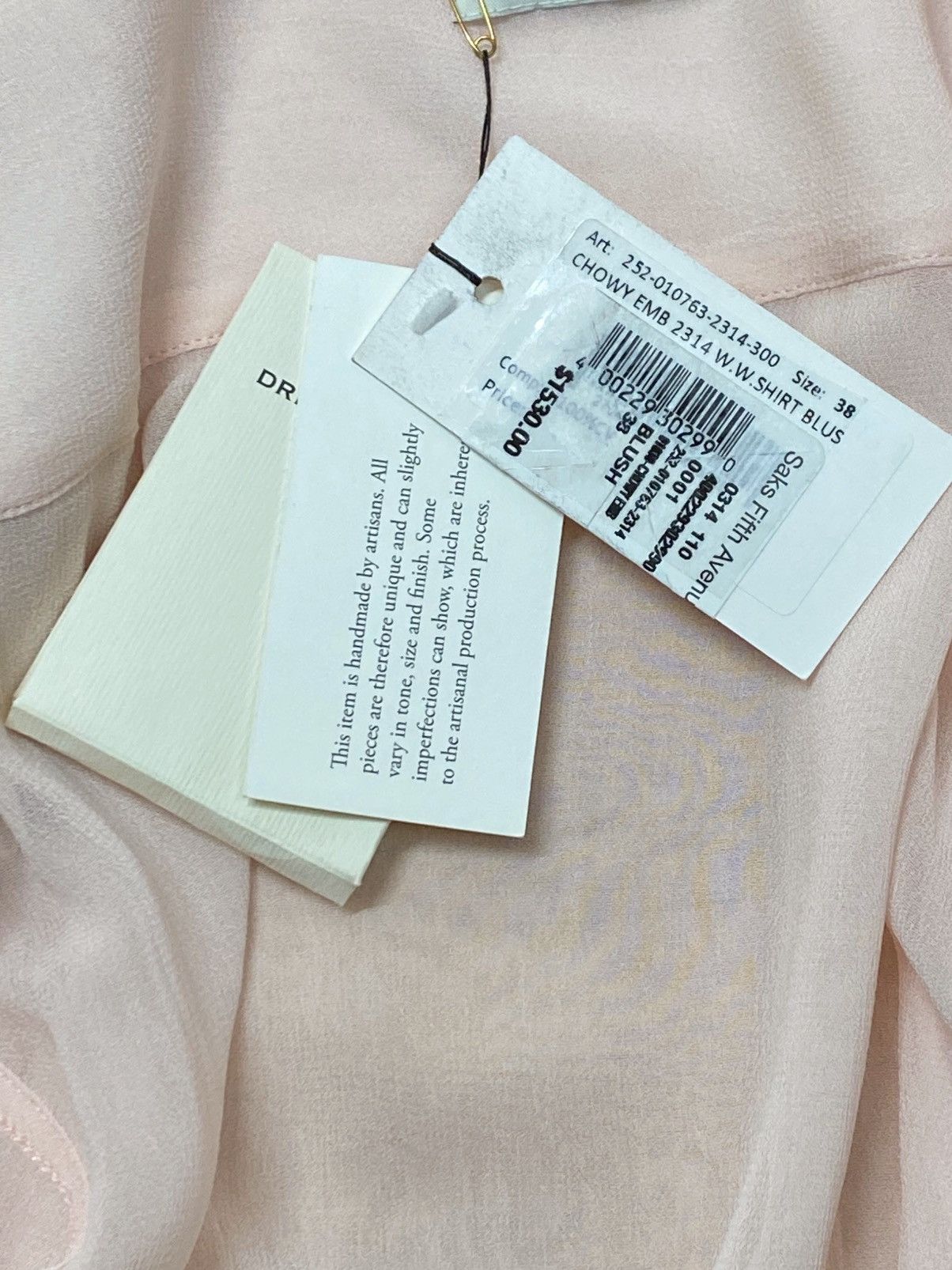Dries Van Noten Dries Van Noten rhinestone shirt size 38/ us size 6 Size M / US 6-8 / IT 42-44 - 12 Thumbnail