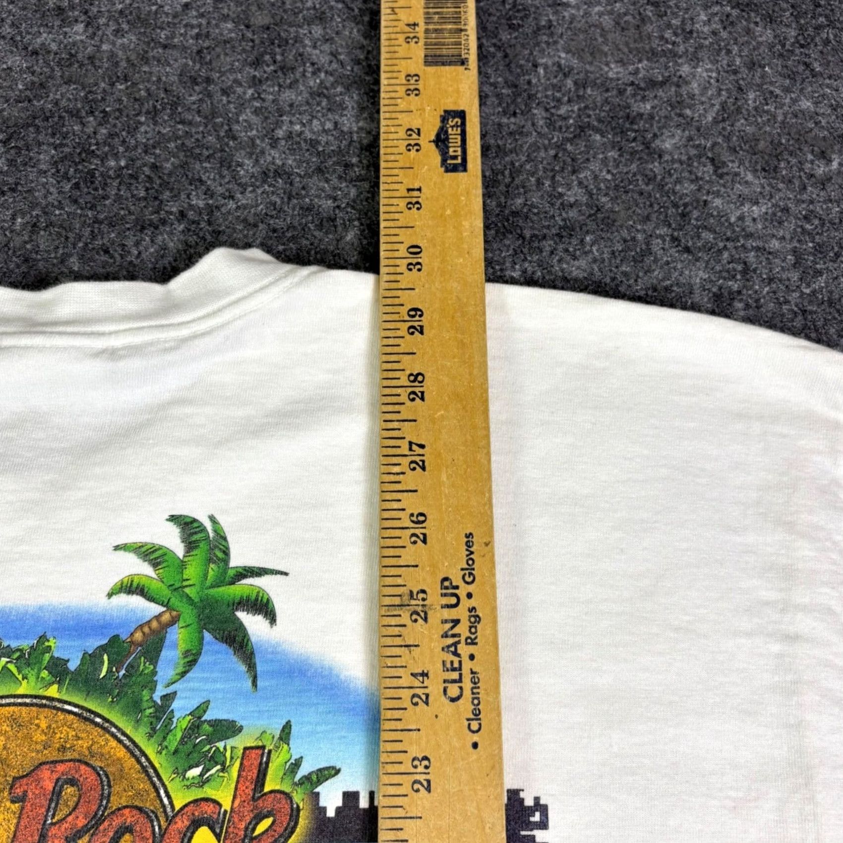 Hard Rock Cafe VINTAGE Hard Rock Cafe Orlando T Shirt Mens XL White Space Shuttle Alligator Heavy Tee Florida Retro Nature City 90s Mens Size US XL / EU 56 / 4 - 4 Thumbnail