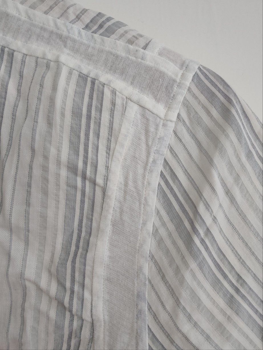 Jil Sander Jil Sander Stripe Short Sleeve shirts Size US XXS / EU 40 - 2 Thumbnail