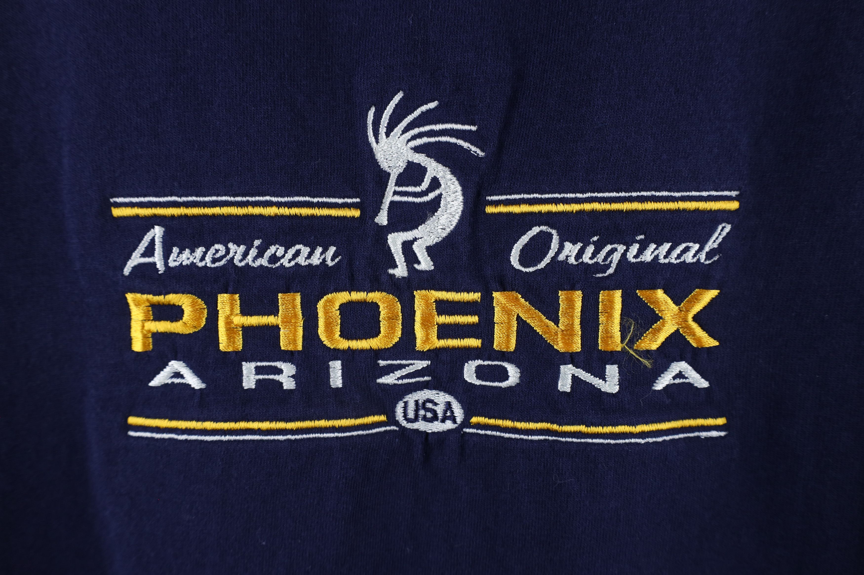 Vintage Vintage 90s Kokopelli Phoenix Arizona Short Sleeve T-Shirt Size US XL / EU 56 / 4 - 4 Thumbnail