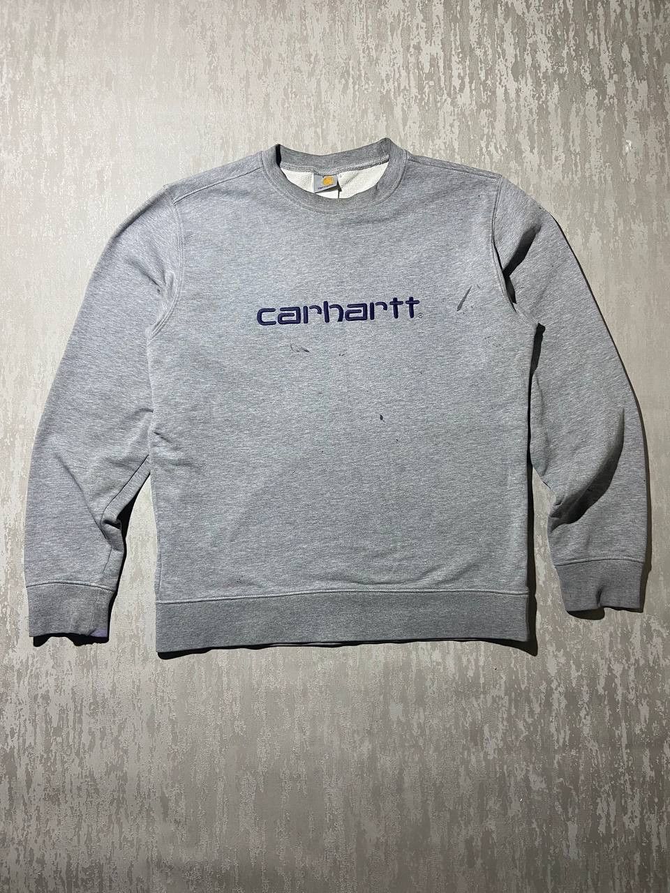 Carhartt × Vintage Carhartt Spellout Vintage Crewneck sweatshirt Y2K Size US L / EU 52-54 / 3 - 1 Thumbnail