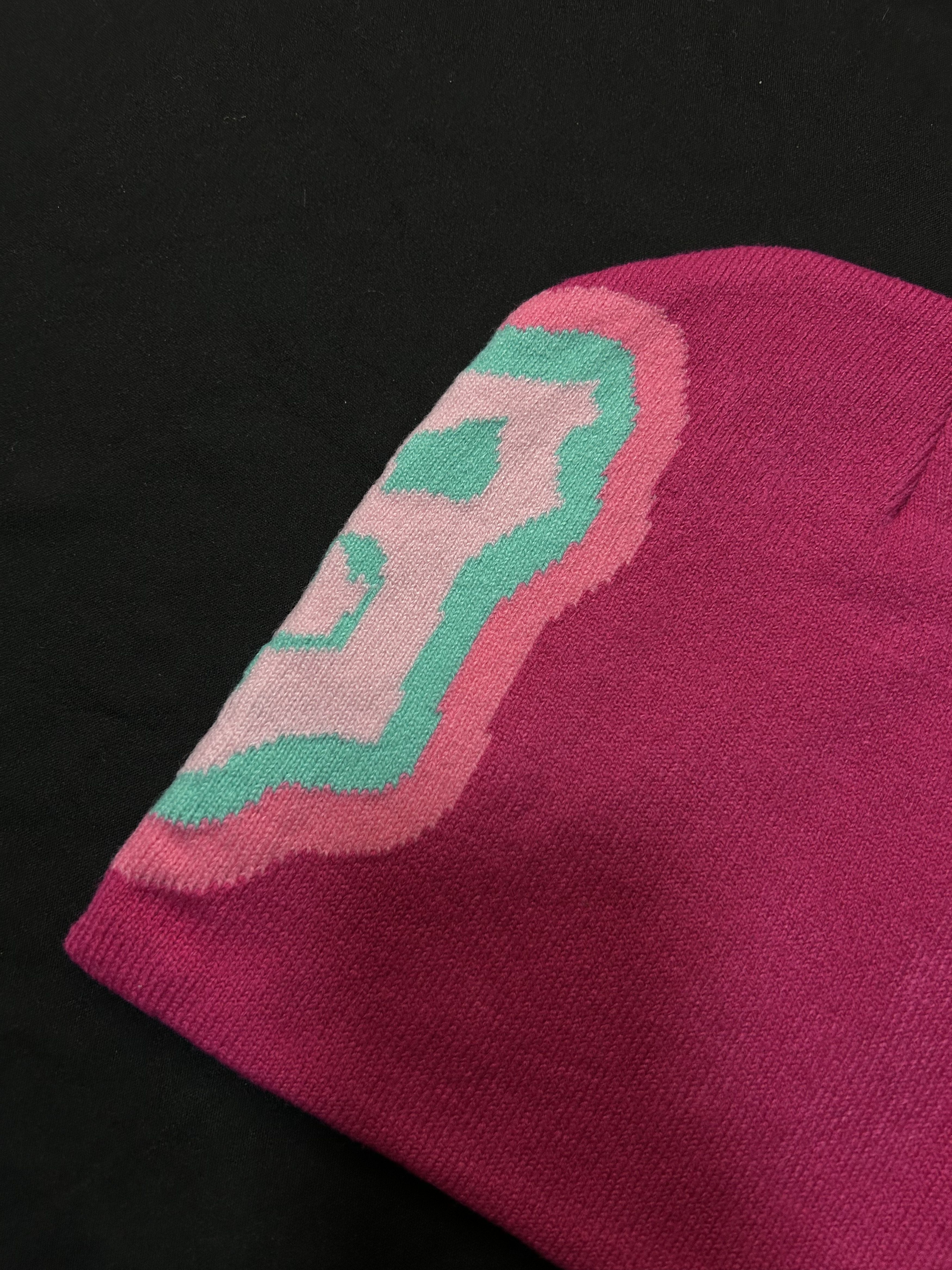 Japanese Brand Rare LWNT Cotton Candy No Cuff Knit Beanie Hats OS Size ONE SIZE - 6 Thumbnail