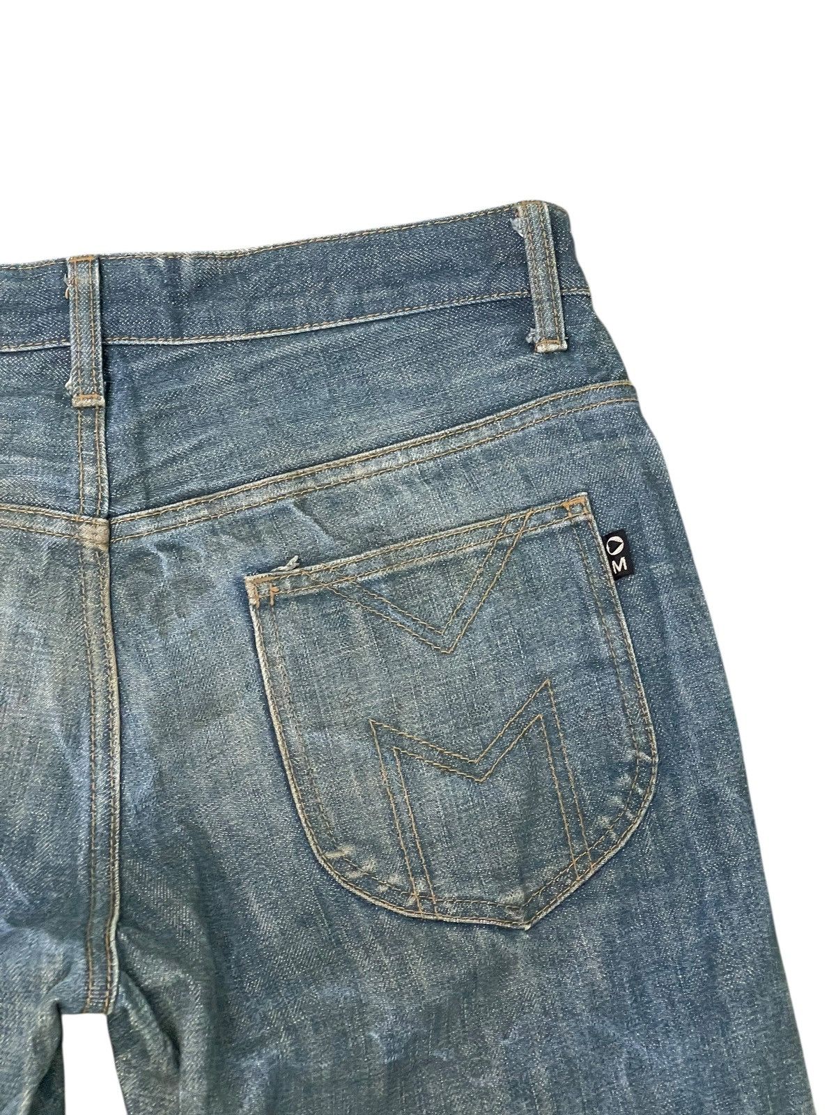 Japanese Brand Flare Jeans Morgan Homme Faded Boot Cut Chrome hearts 2🟦7 Size US 32 / EU 48 - 10 Thumbnail