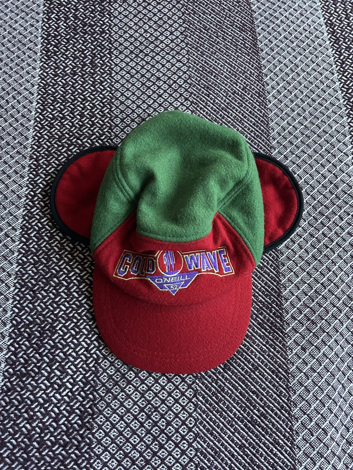 O'Neill Vintage O’neill Gold Wave Wool Hat 90s Japanese Vibe Size OS Size ONE SIZE - 5 Thumbnail