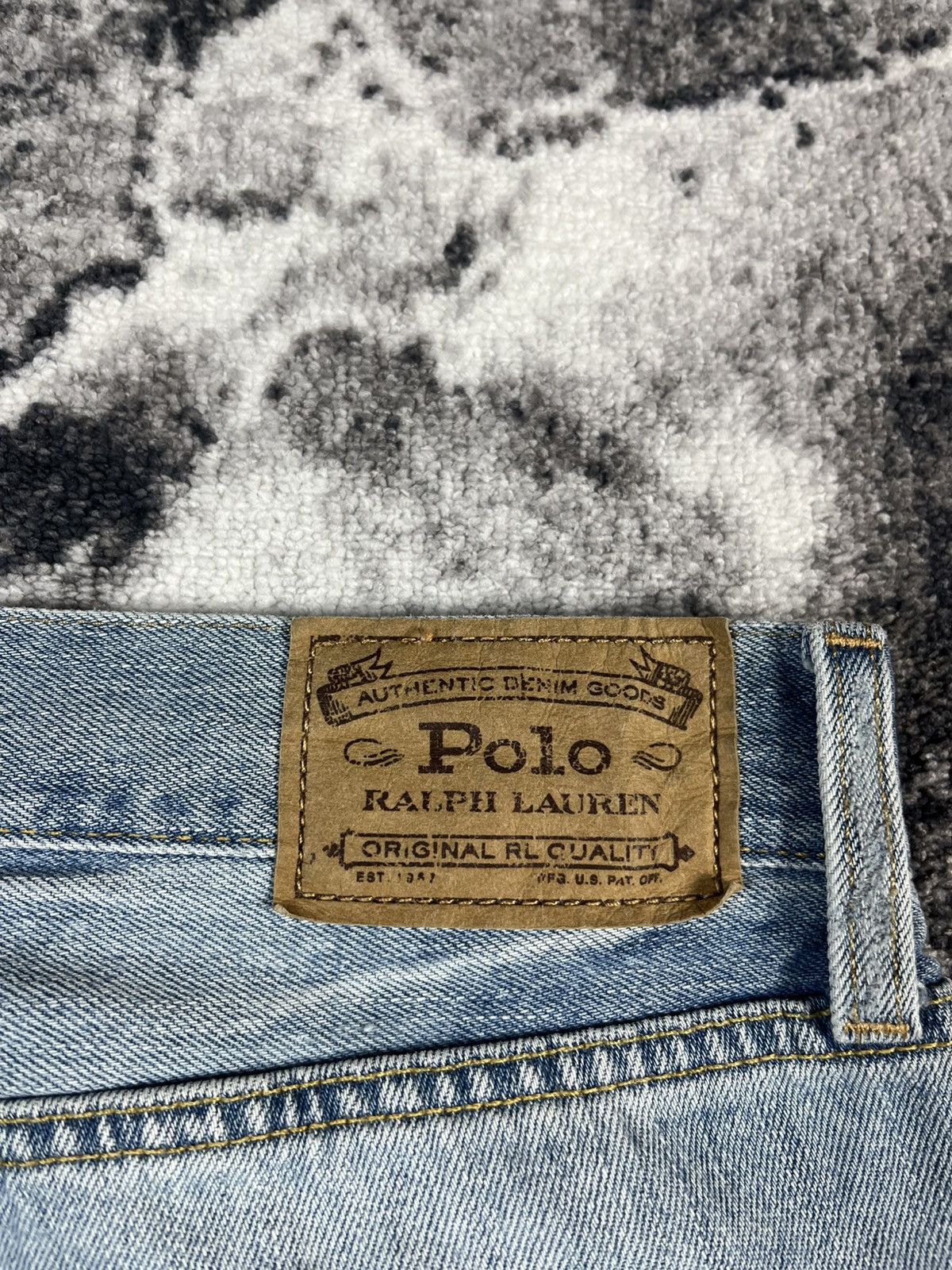 Polo Ralph Lauren Polo Ralph Lauren Patchwork Distressed Denim Jeans Size 27" / US 4 / IT 40 - 21 Thumbnail