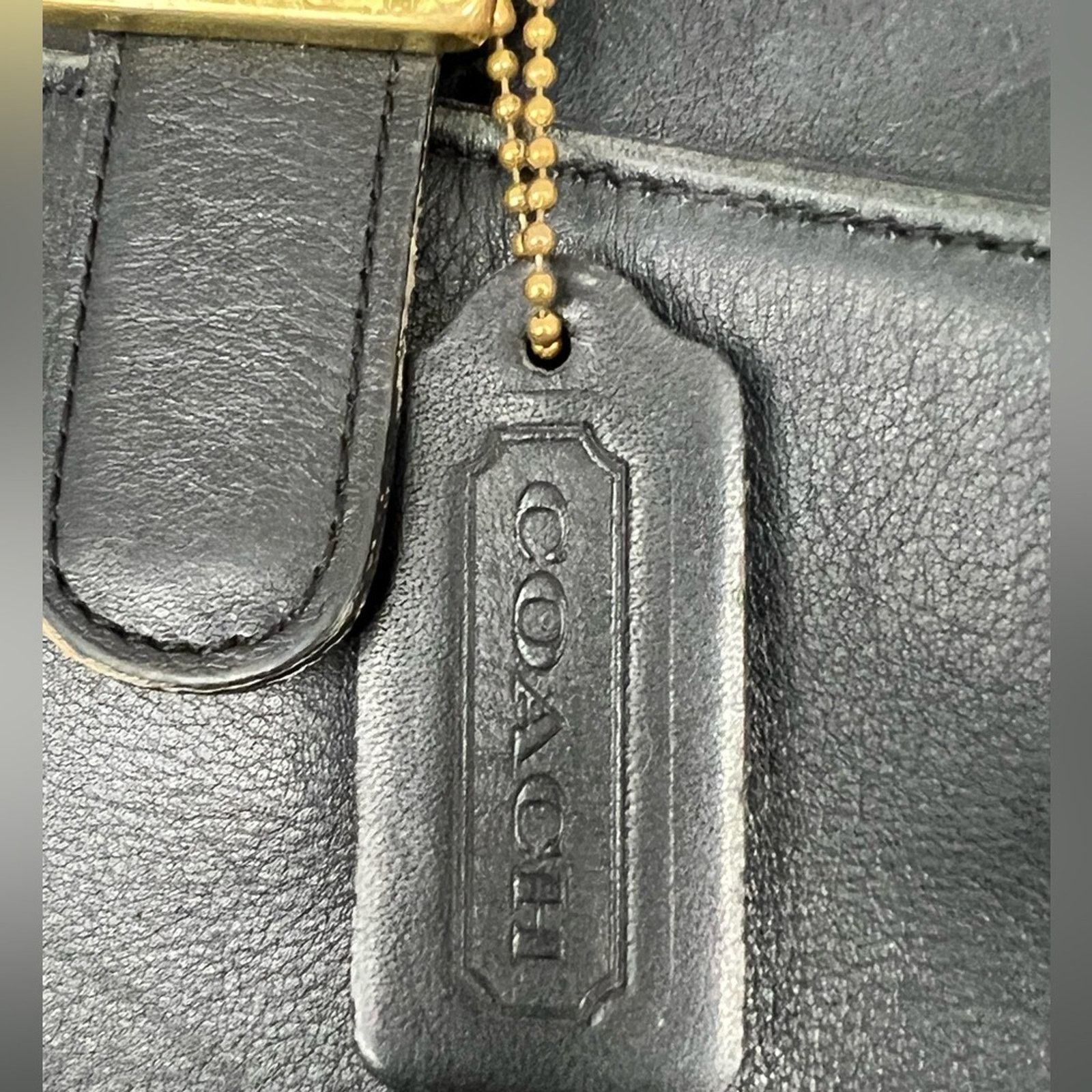 Coach Vintage Coach Chelsea Tote 6006 Leather Bag Purse Shoulder Size ONE SIZE - 3 Thumbnail