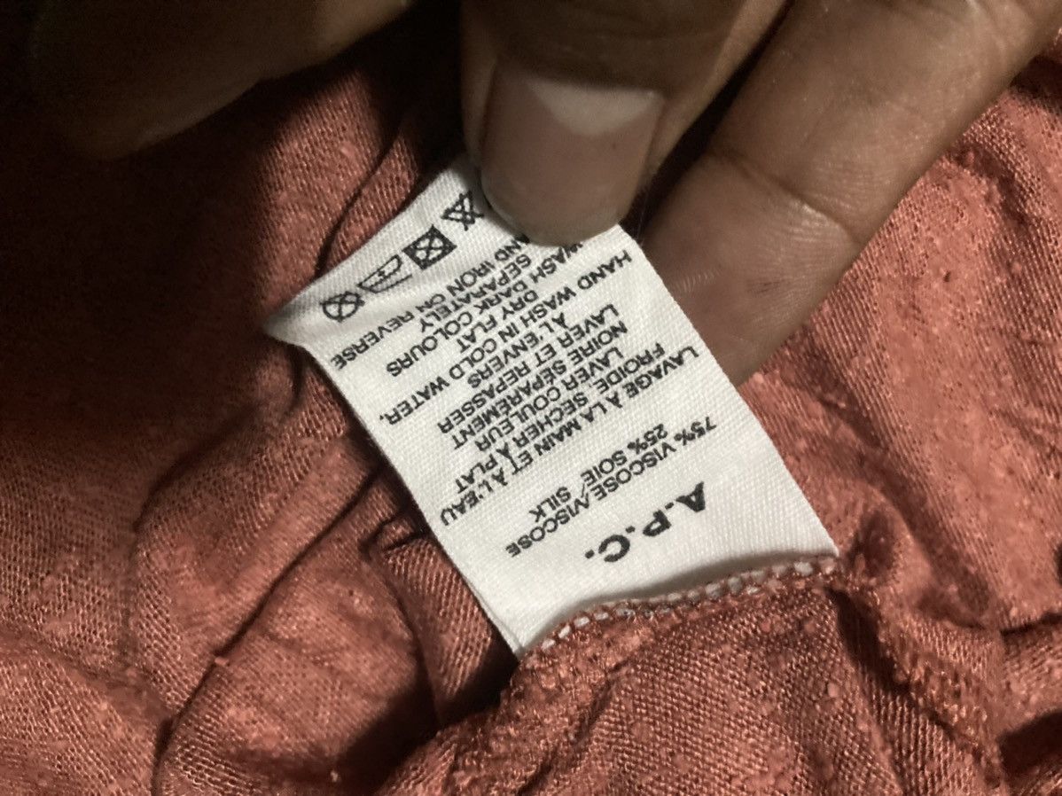 A.P.C. × Designer Apc Crop Top T-shirt Size XS / US 0-2 / IT 36-38 - 5 Thumbnail