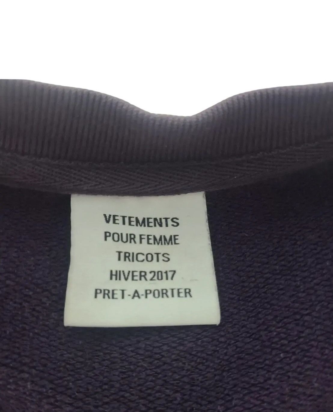 Vetements Vetements Unskinny Sweatshirt Size US L / EU 52-54 / 3 - 6 Thumbnail