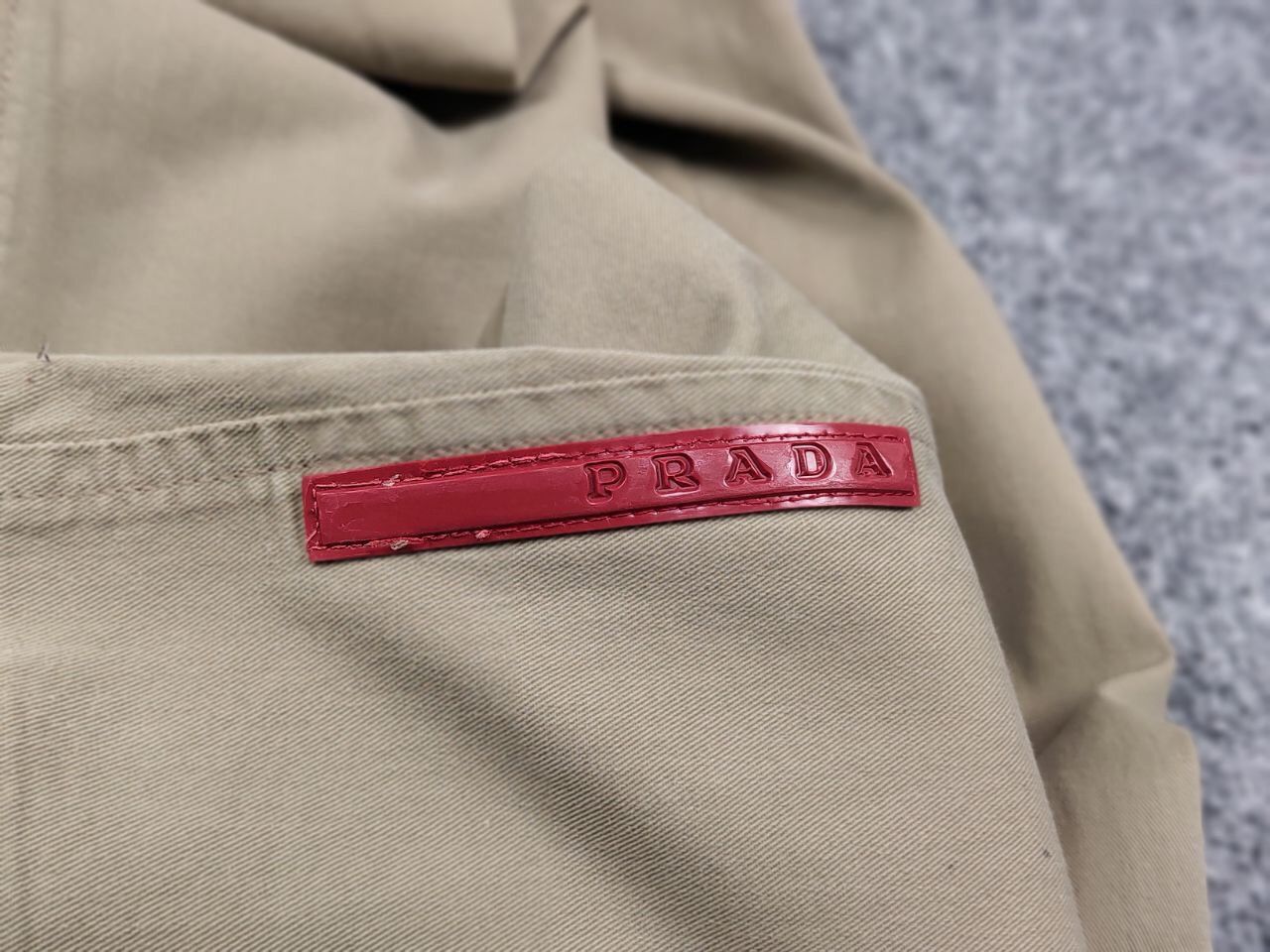 Prada Vintage Prada Red Tab Authentic Beige Trouser Women's Pants Size 30" / US 8 / IT 44 - 18 Thumbnail