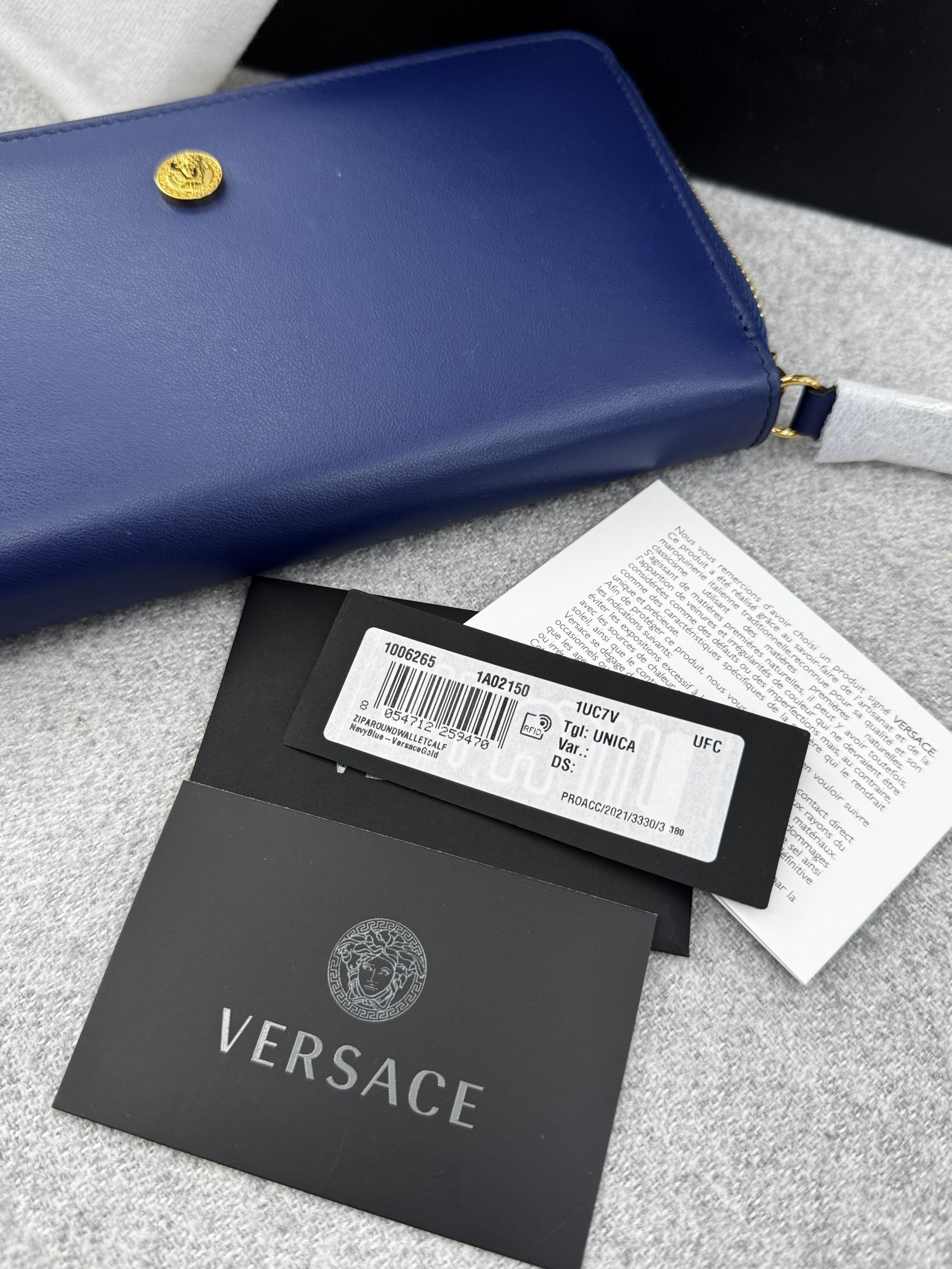 Versace Medusa Biggie Long Wallet Size ONE SIZE - 16 Thumbnail