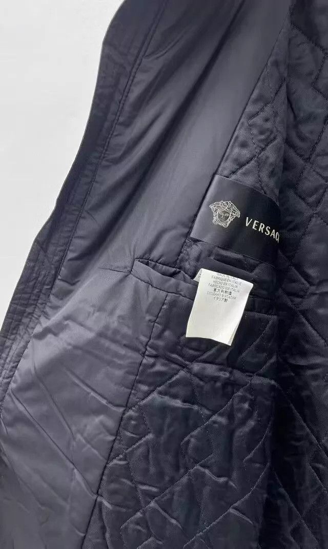 Versace Versace Main line leather accessories padded jacket Size US XL / EU 56 / 4 - 7 Thumbnail