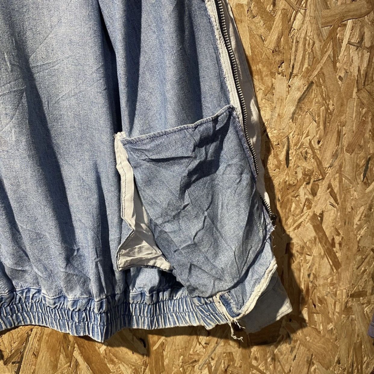 Japanese Brand × Vintage PIAA Motor Sport Bomber Denim Jackets Size US XL / EU 56 / 4 - 11 Thumbnail