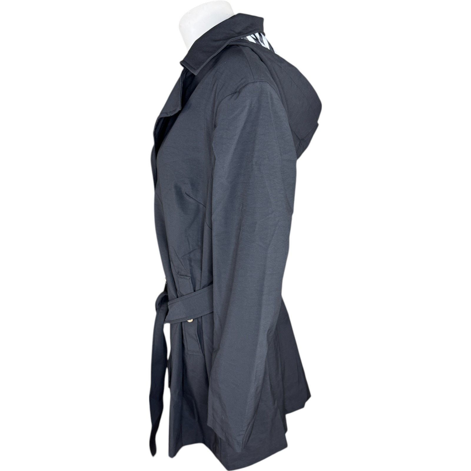 Other Dennis Basso Regular Water Resistant Trench Coat Black XL Size XL / US 12-14 / IT 48-50 - 5 Thumbnail