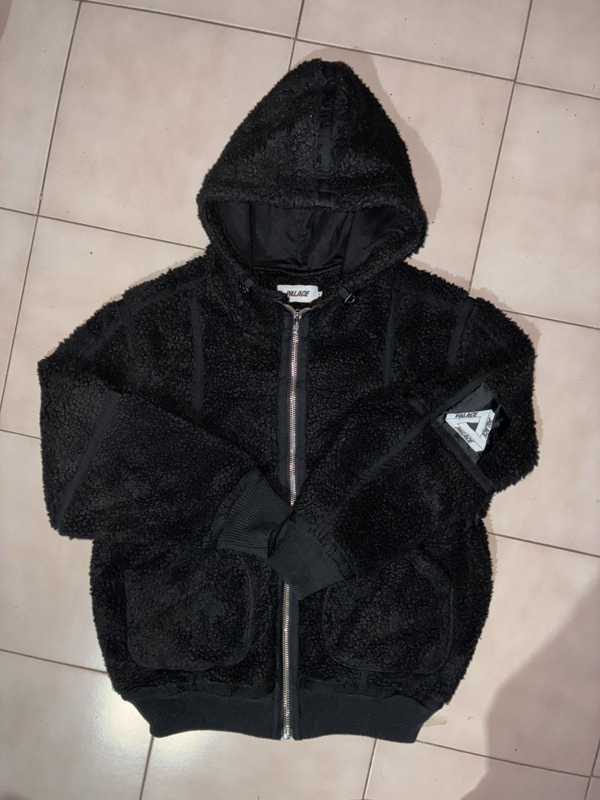 Palace Palace Sherpa Hooded Jacket Size US S / EU 44-46 / 1 - 1 Thumbnail