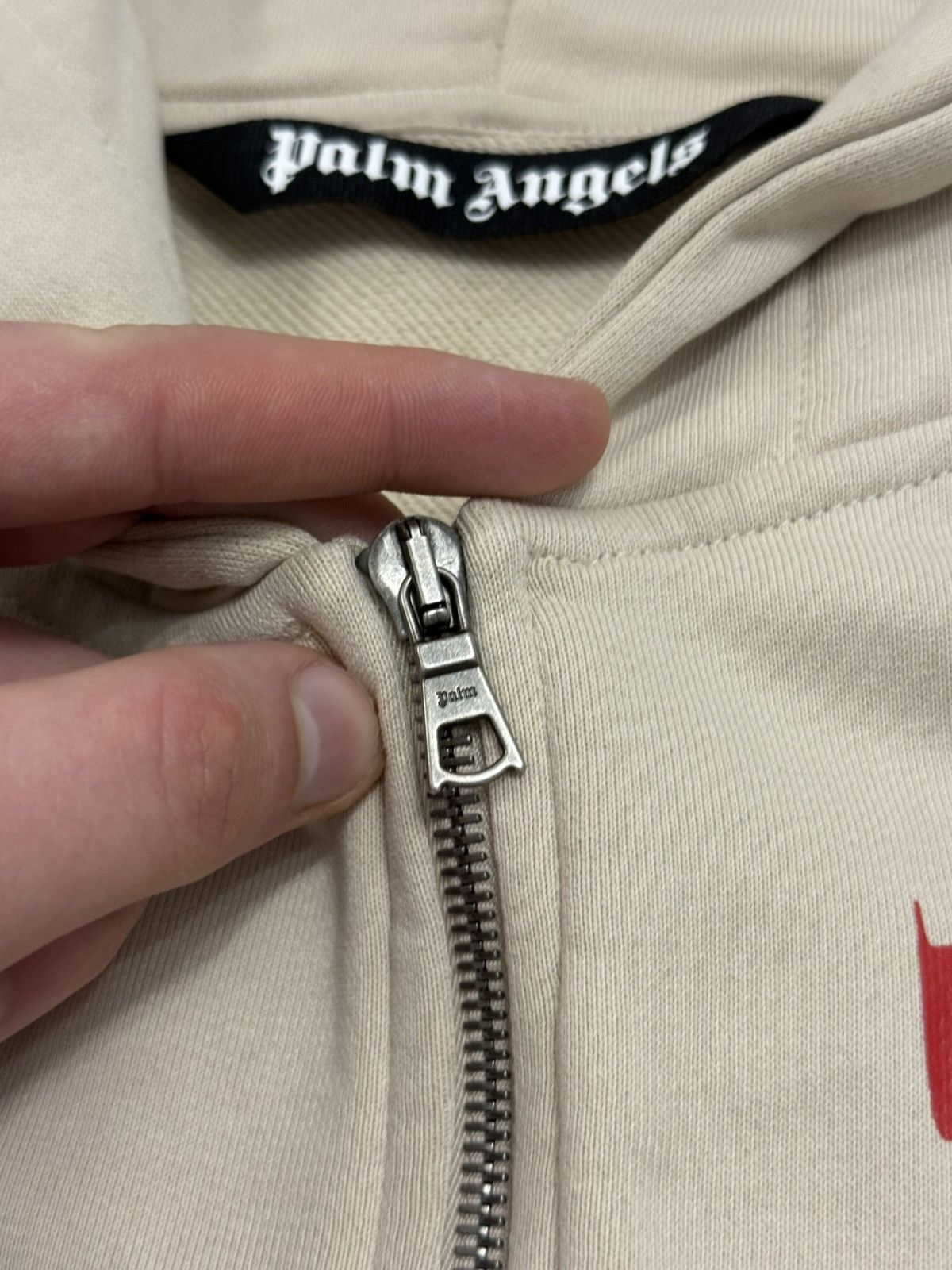 Palm Angels Palm Angels Hoodie Gothic Logo Size US XL / EU 56 / 4 - 5 Thumbnail