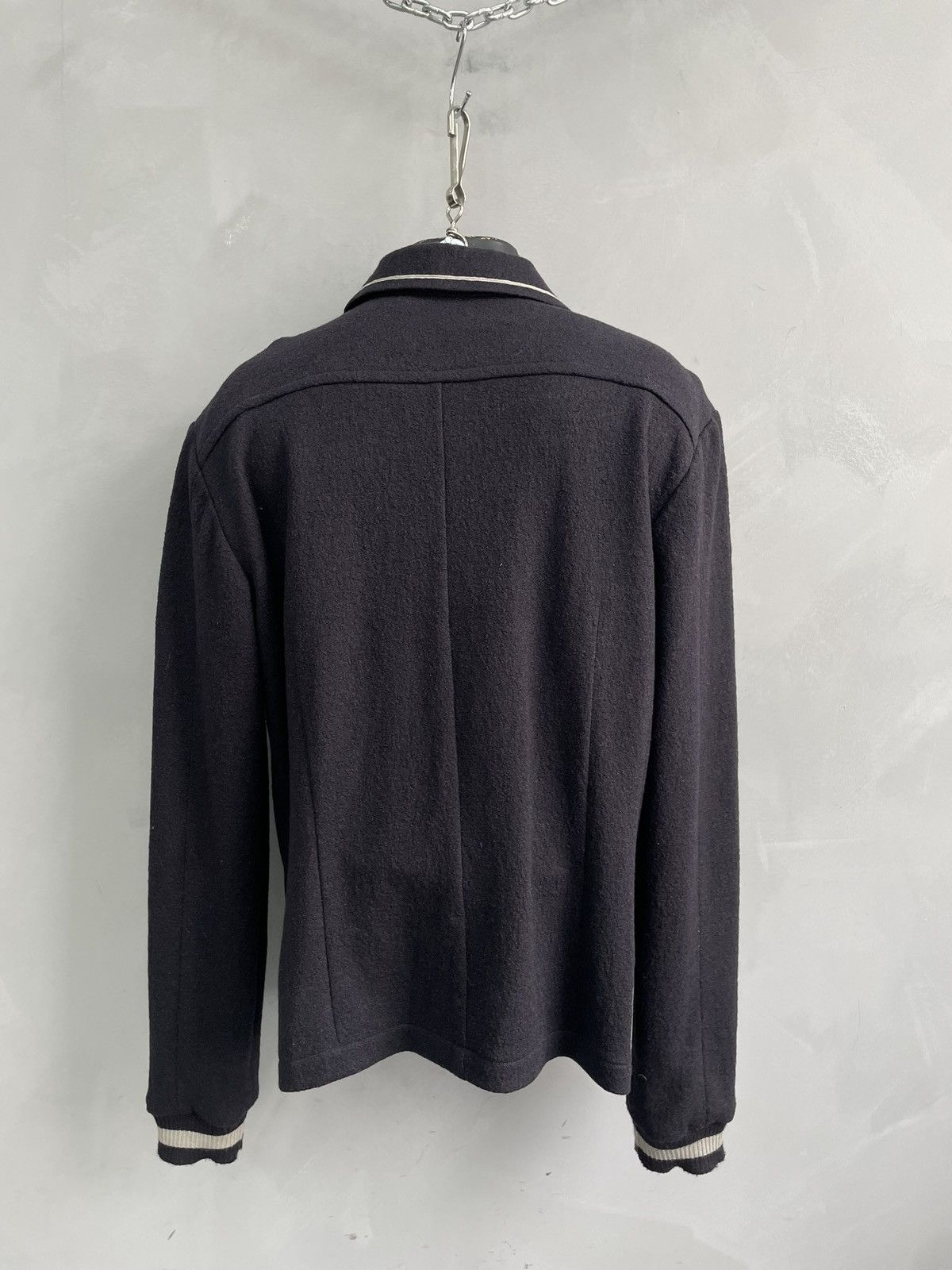 Armani Emporio Armani wool sweater jacket y2k Size US XXL / EU 58 / 5 - 7 Thumbnail