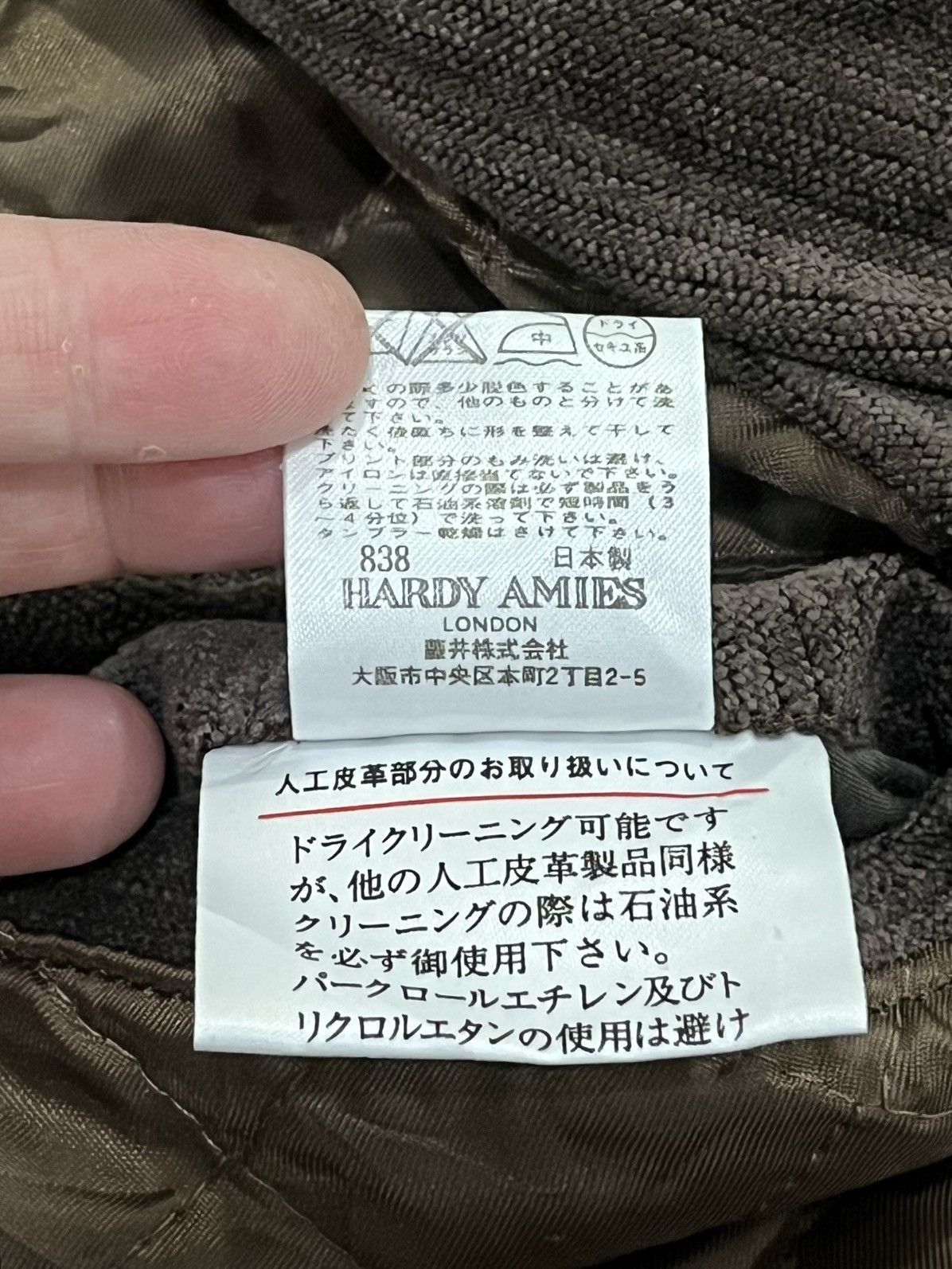 Hardy Amies Vtg Hardy Amies Dog Embroidered Wool Oversized Coat Jacket Size US XXL / EU 58 / 5 - 14 Thumbnail