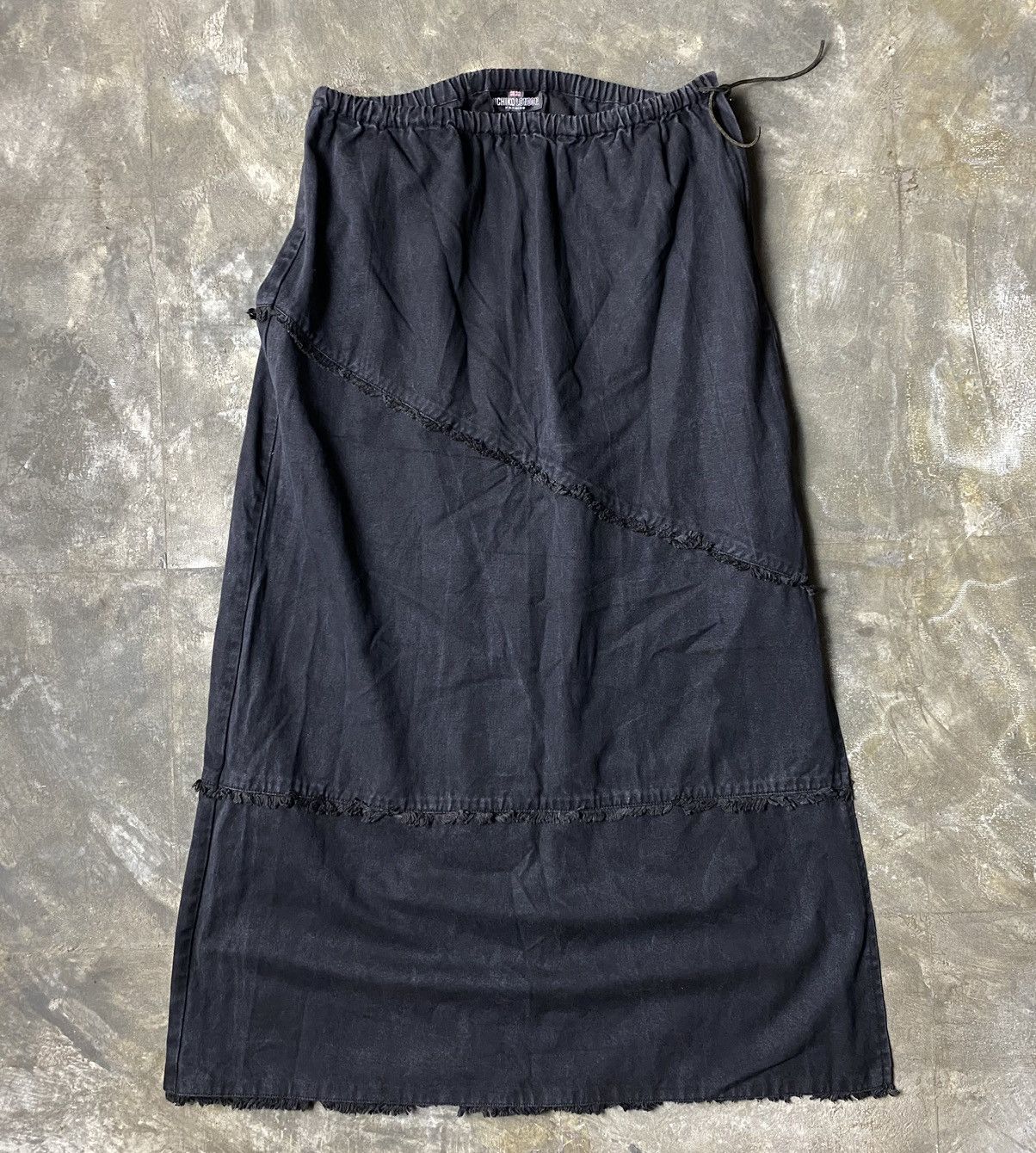Michiko Koshino London 90s Michiko London Dyed Denim Skirt Size 30" / US 8 / IT 44 - 1 Thumbnail