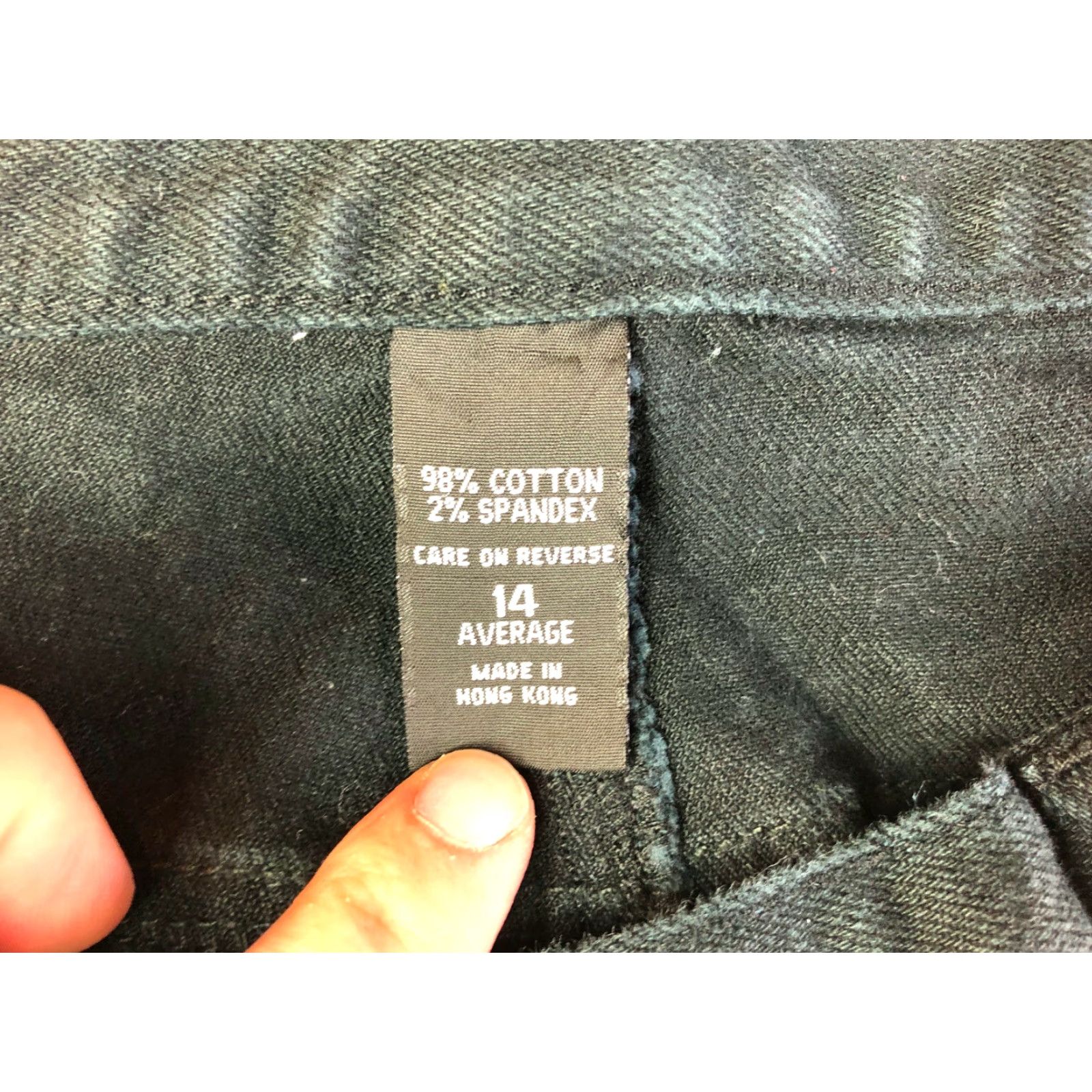 Sea New York New York Jeans Straight Womens Size 14 Average 32x29 Measured Black Jeans Regular Fit Denim Cotton Mid Rise Zip Αν Size 36" / US 14 / IT 50 - 4 Thumbnail