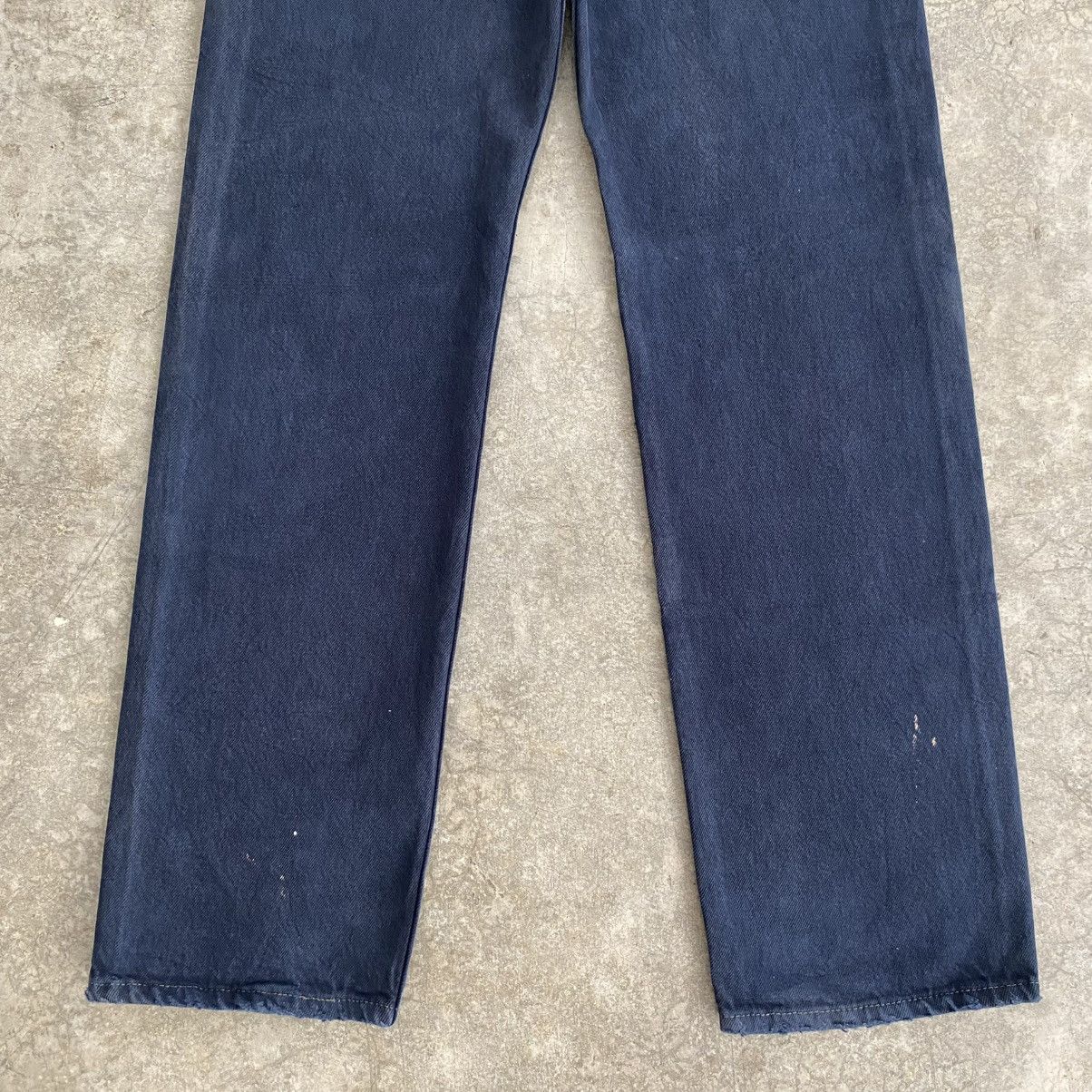 Levi's Vintage 1993 Levis 501 Over Dyed Faded Black Denim Jeans Size US 30 / EU 46 - 13 Thumbnail