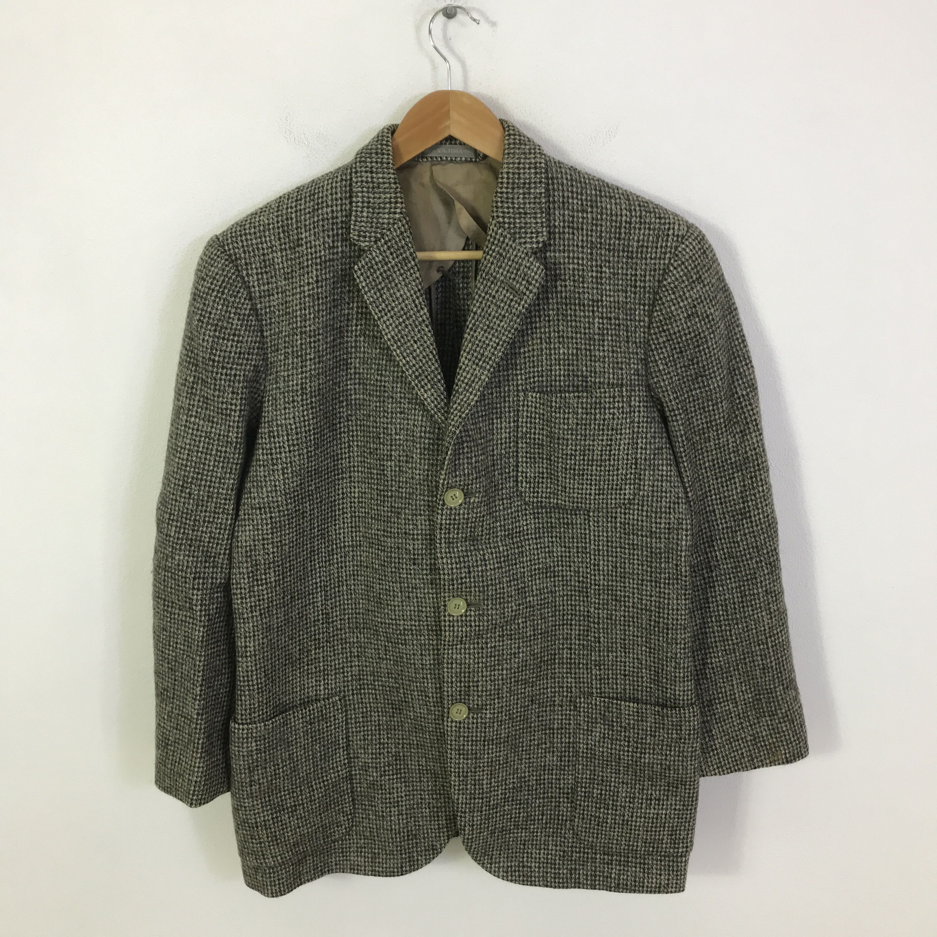 Harris Tweed Harris tweed Blazer Coat jacket K110B17 Size US L / EU 52-54 / 3 - 1 Thumbnail