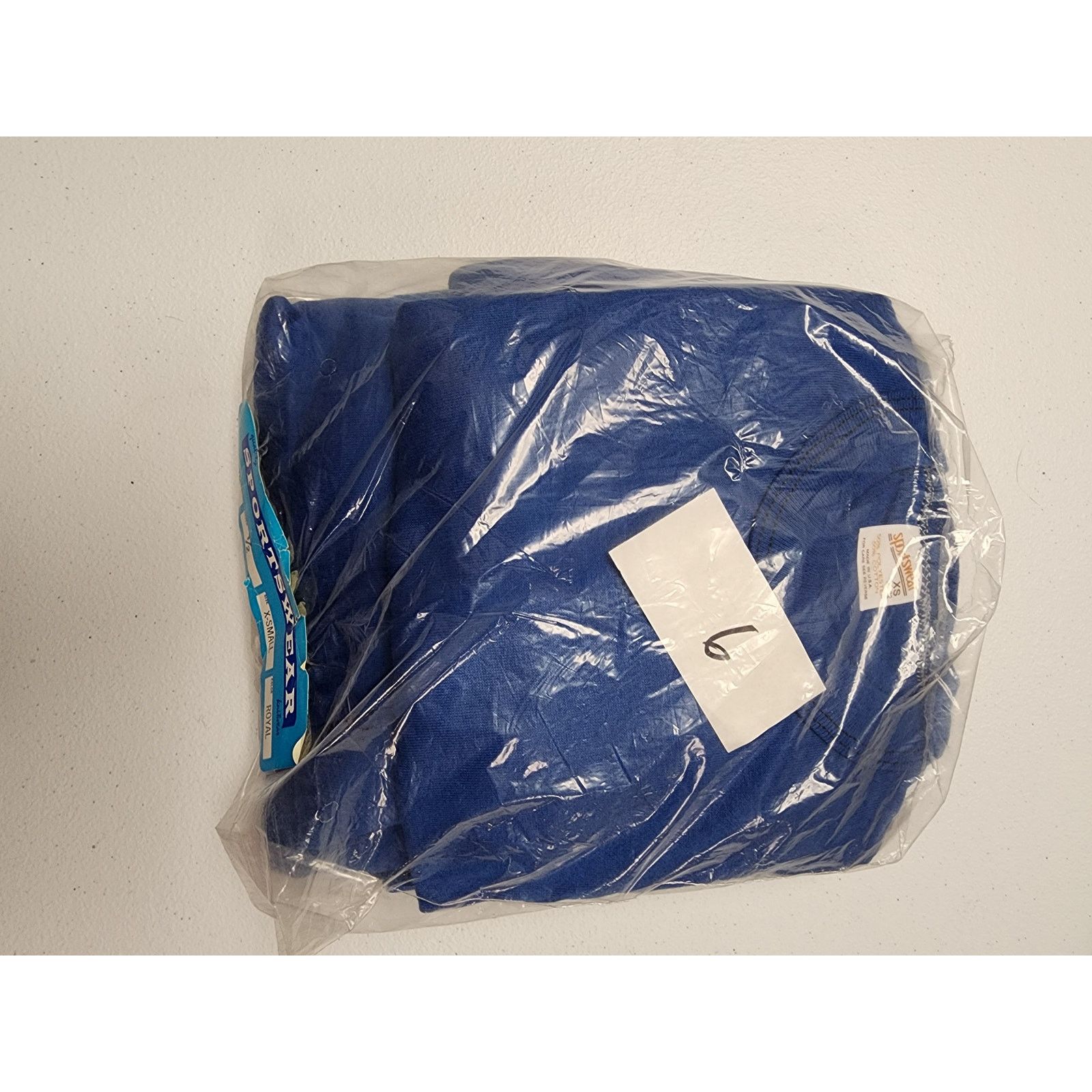 Other 80s Vintage Blue Cropped T-Shirt Sportswear Made in USA XS Size XS / US 0-2 / IT 36-38 - 7 Thumbnail