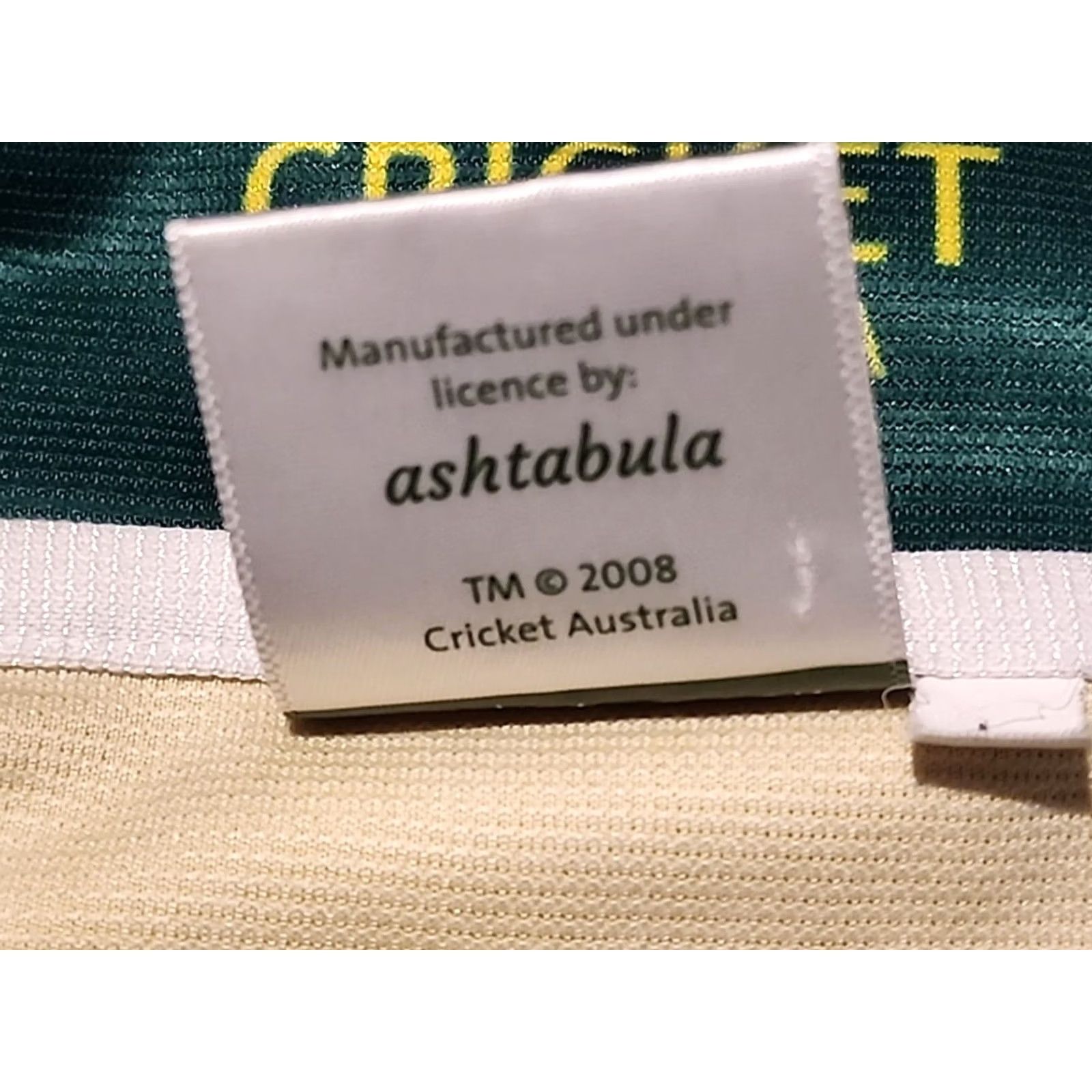 Vintage Vintage Cricket Australia Polo Shirt Large Long Sleeve 2008 Fish Outdoors Sports Size US L / EU 52-54 / 3 - 7 Thumbnail