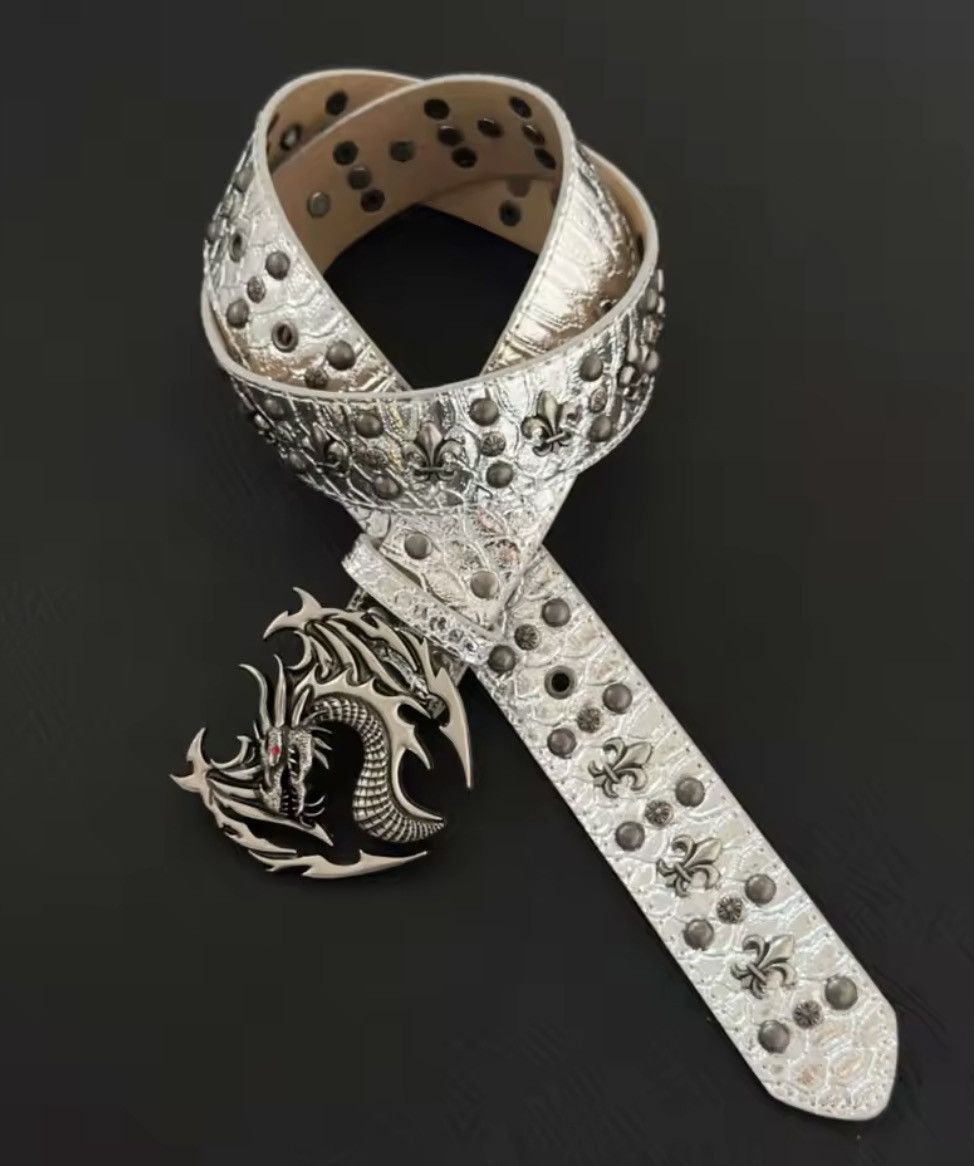 Other Punk Gothic Streetwear Metal Dragon Belt Size ONE SIZE - 3 Thumbnail
