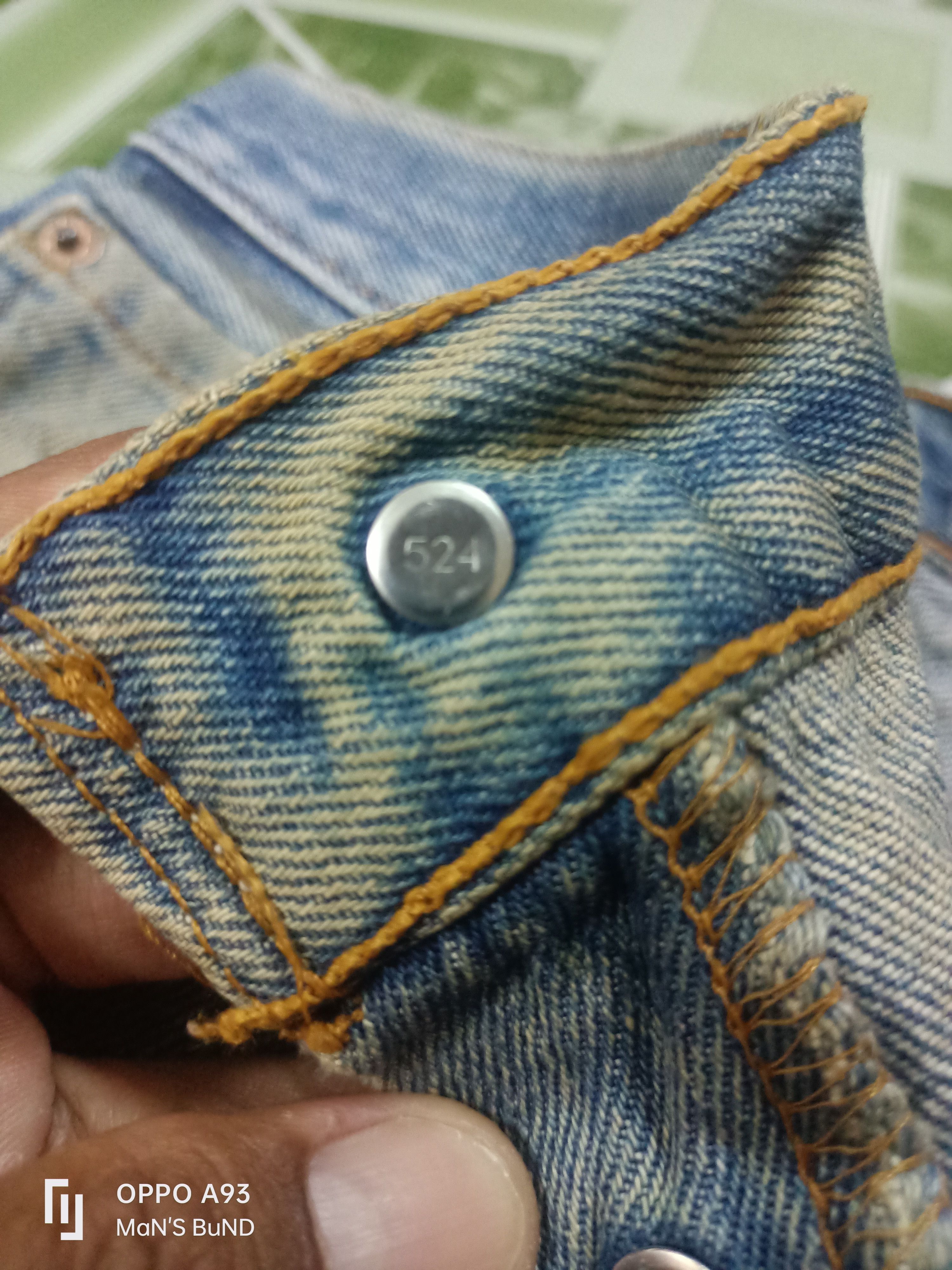Distressed VINTAGE Levi's 501XX 90s