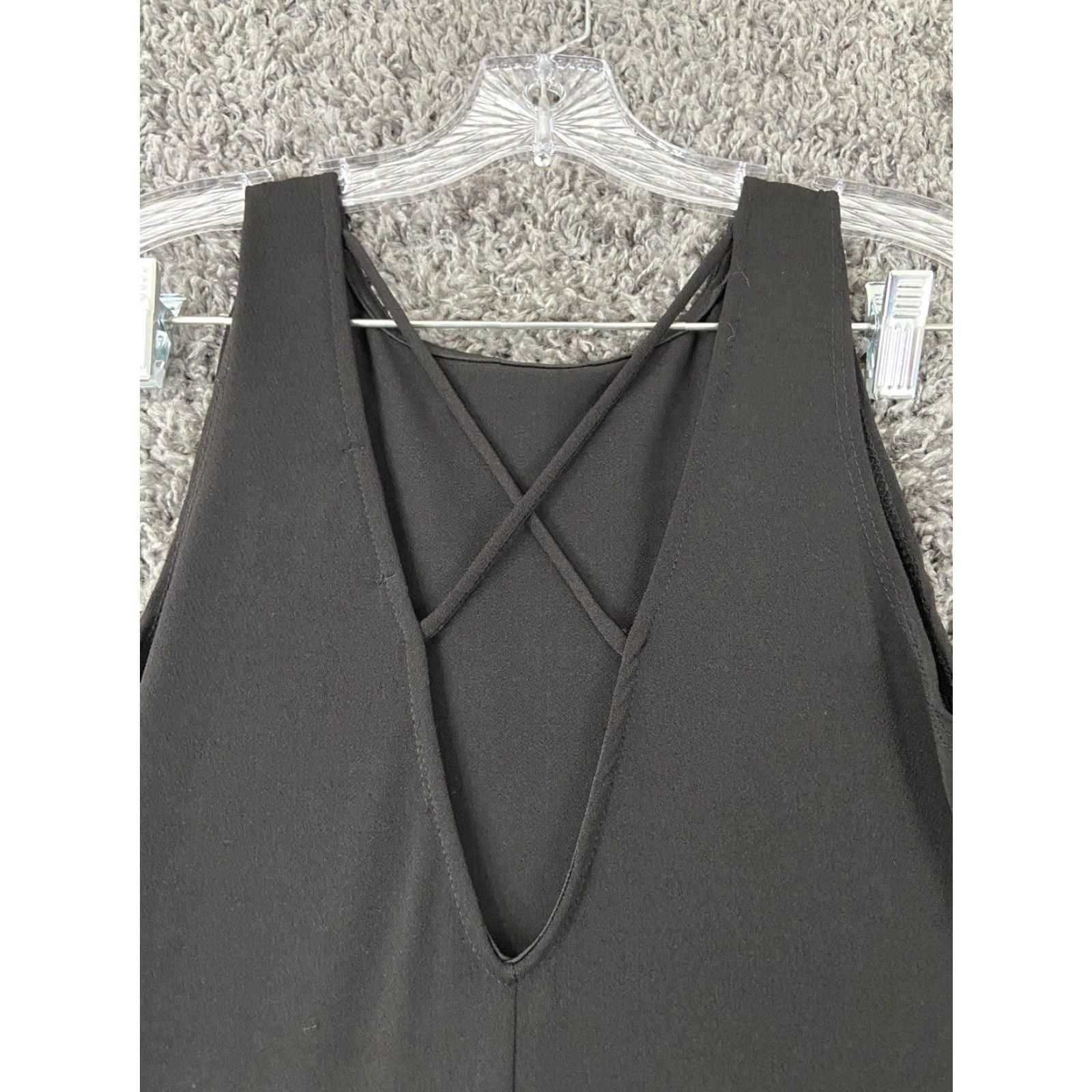 Forever 21 VINTAGE Forever 21 Women's Maxi Dress Sleeveless Long Black M Dress Size M / US 6-8 / IT 42-44 - 7 Thumbnail