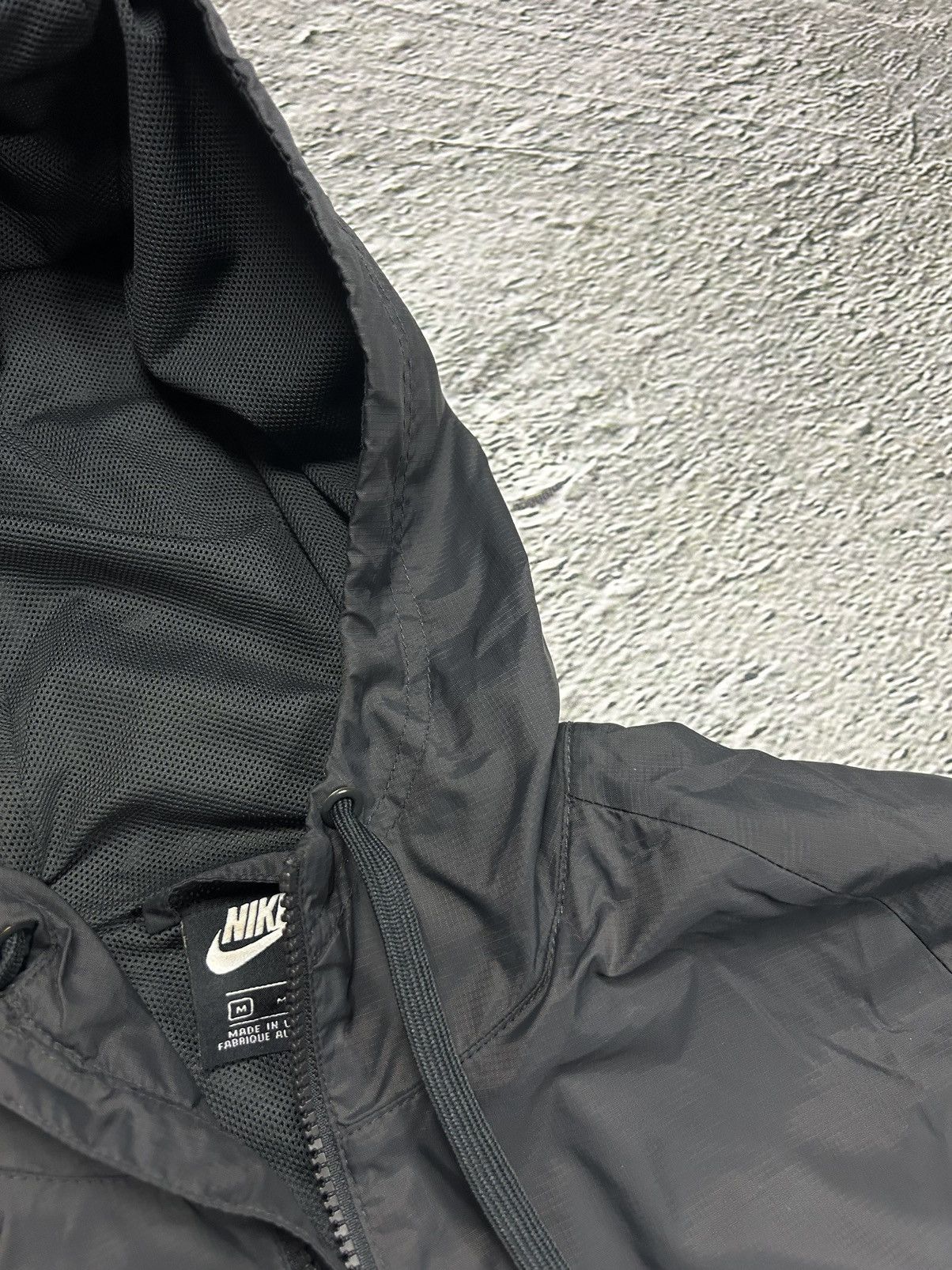 Nike × Vintage Nike track suit vintage dark grey nylon pants jacket drill Size US L / EU 52-54 / 3 - 4 Thumbnail