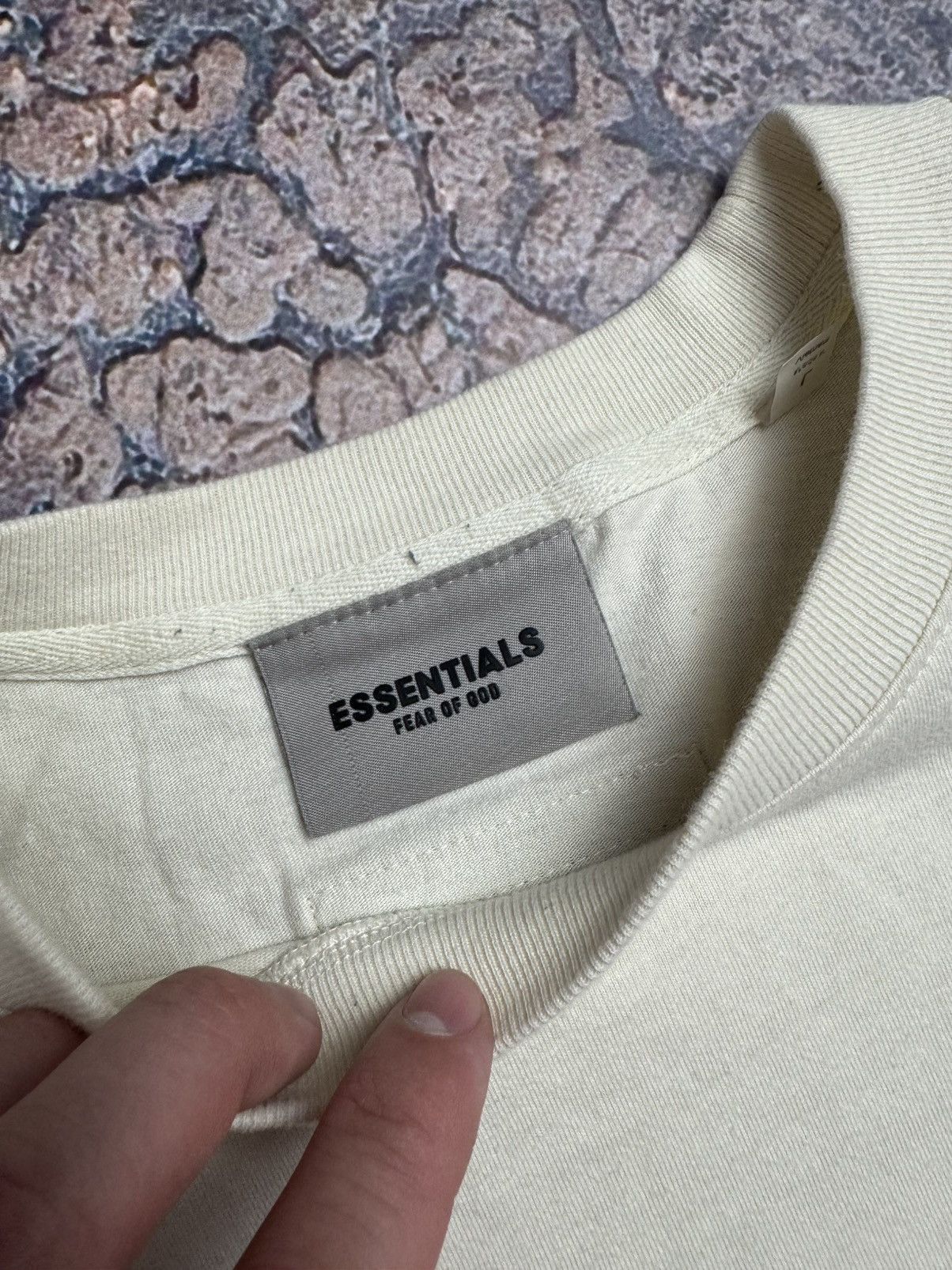 Other Fear of Gods Essentials T-Shirt Beige Short Sleeve Tee Crew Size US L / EU 52-54 / 3 - 7 Thumbnail