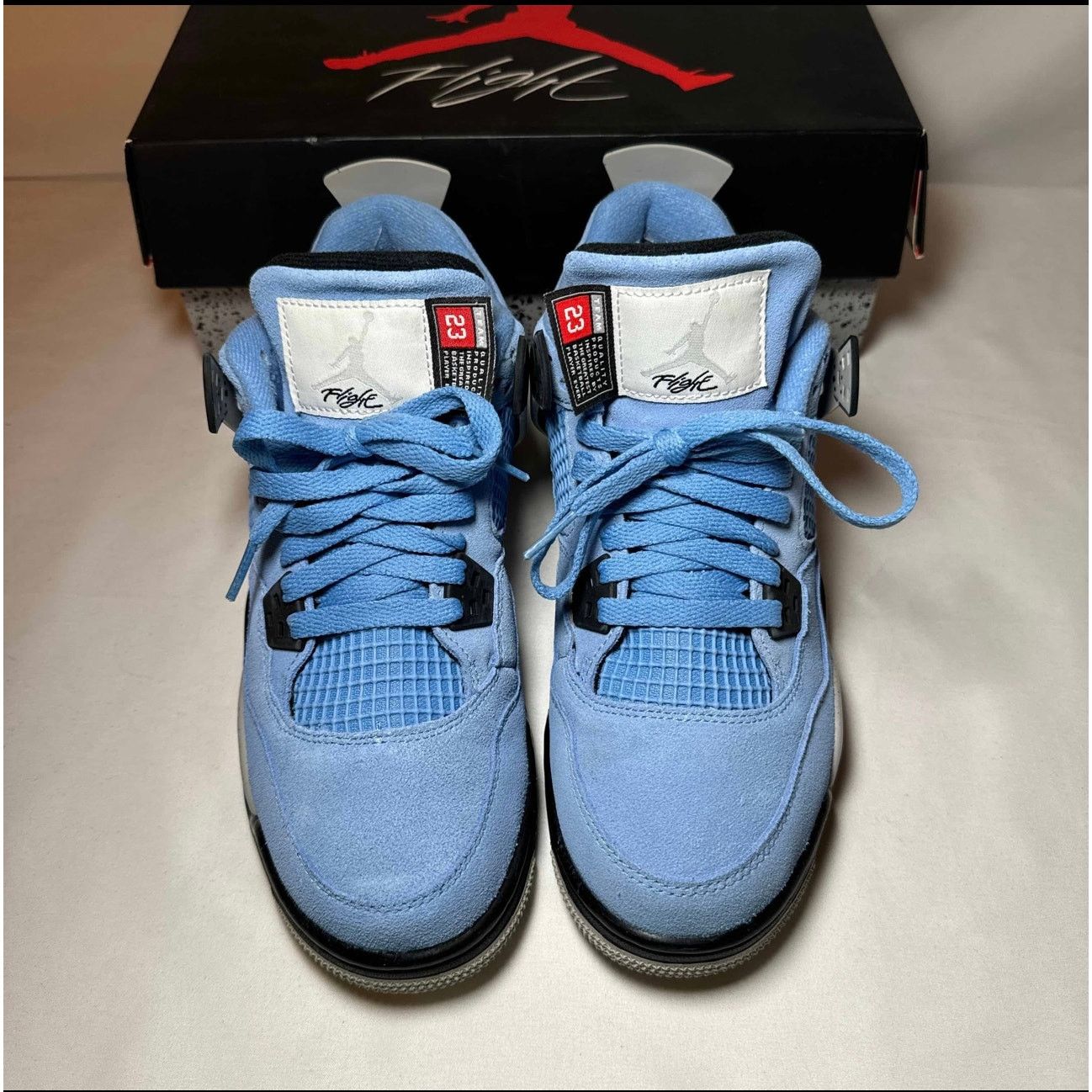Jordan Brand × Nike Size 7 - Air Jordan 4 Retro GS University Blue Men's Shoes Size US 7 / EU 40 - 4 Thumbnail