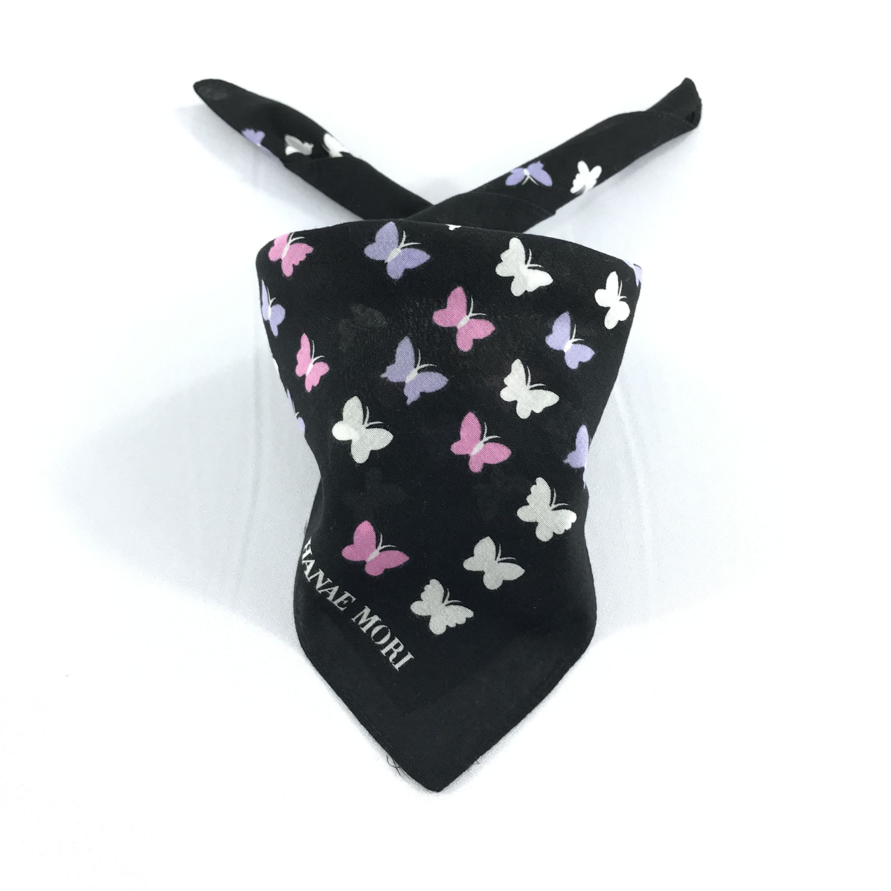 Hanae Mori Hanae Mori Handkerchief Neckerchief Bandana H1006 Size ONE SIZE - 1 Thumbnail